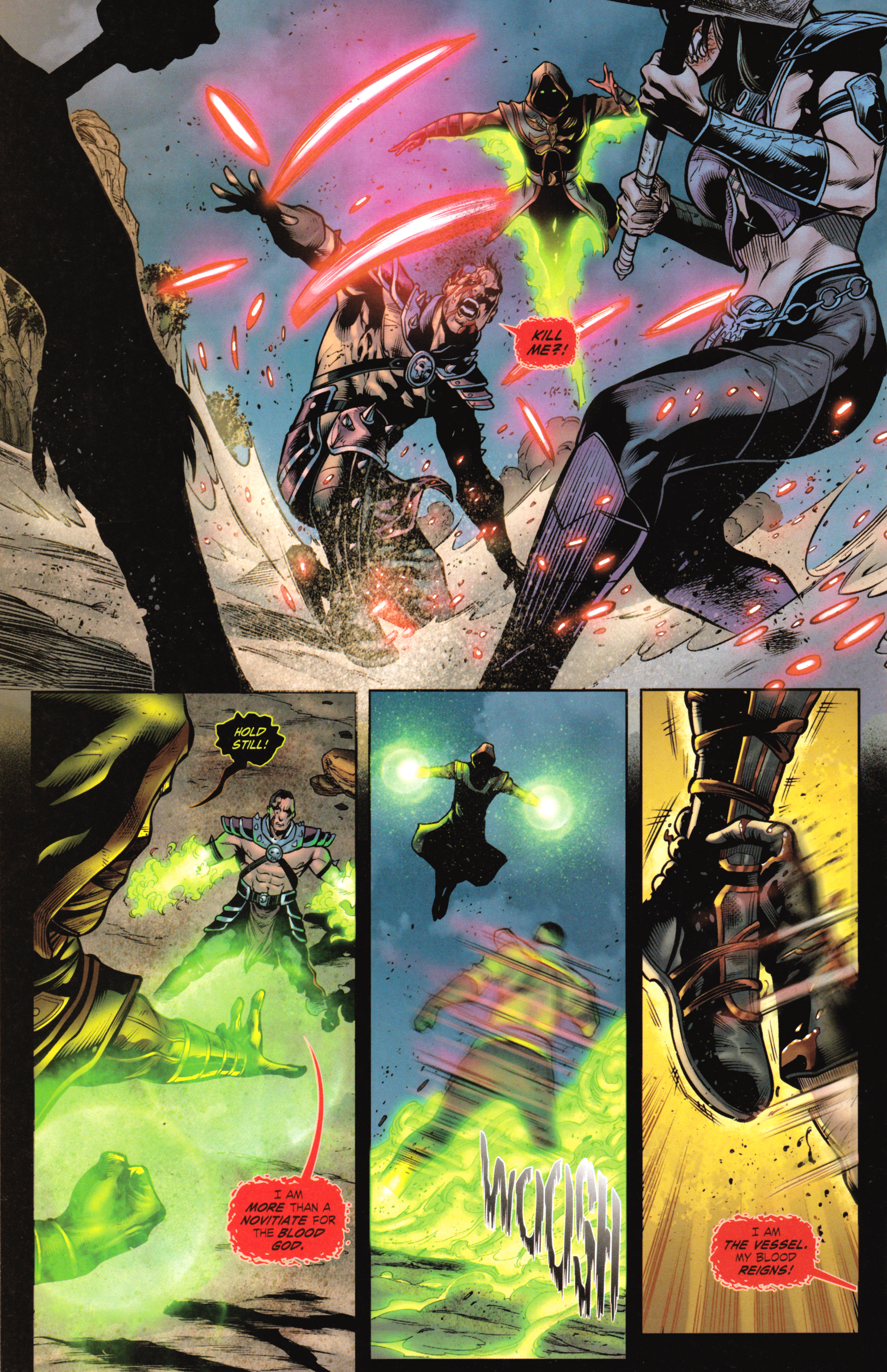 Read online Mortal Kombat X [II] comic -  Issue #9 - 30