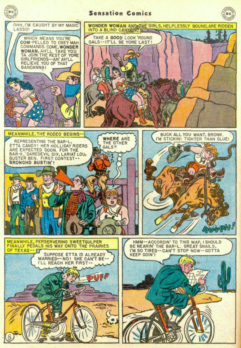 Read online Sensation (Mystery) Comics comic -  Issue #67 - 10