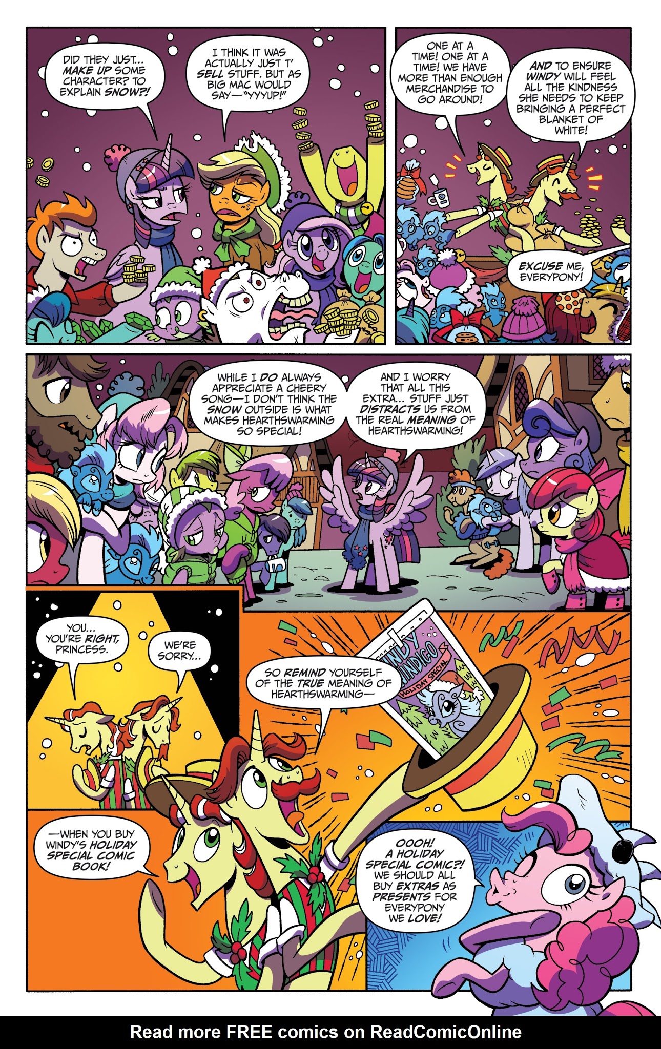 Read online My Little Pony: Friendship is Magic comic -  Issue # _Holiday Special 2017 - 10