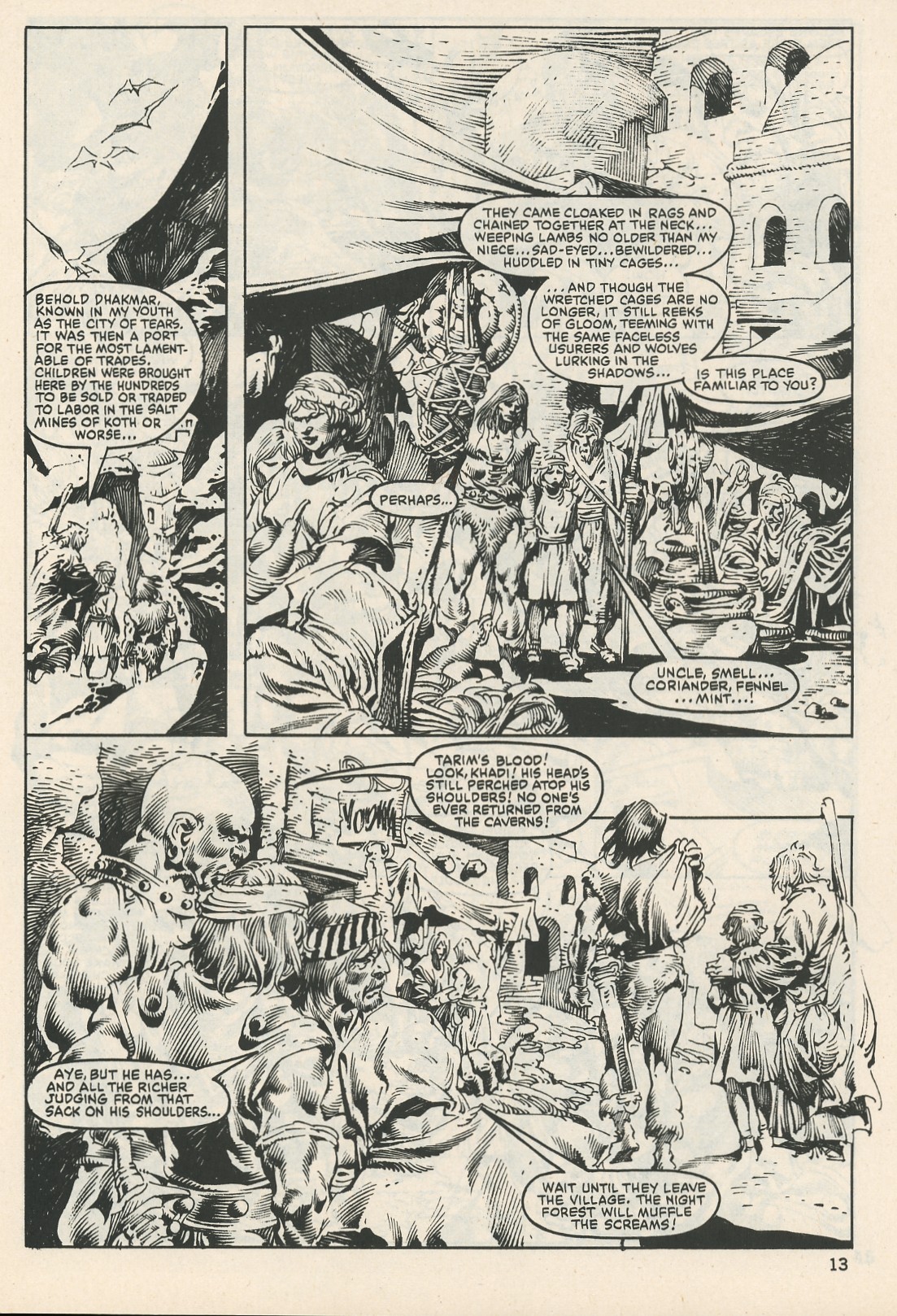 Read online The Savage Sword Of Conan comic -  Issue #114 - 13