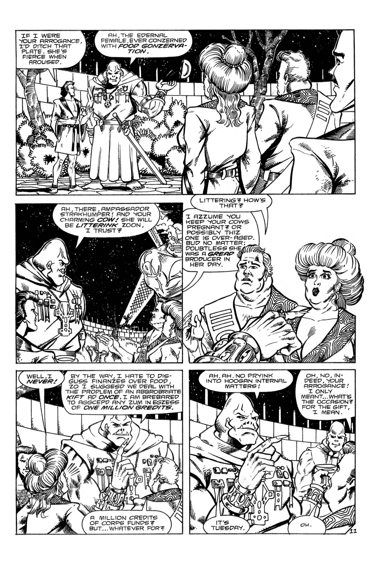 Read online Retief (1991) comic -  Issue #6 - 13