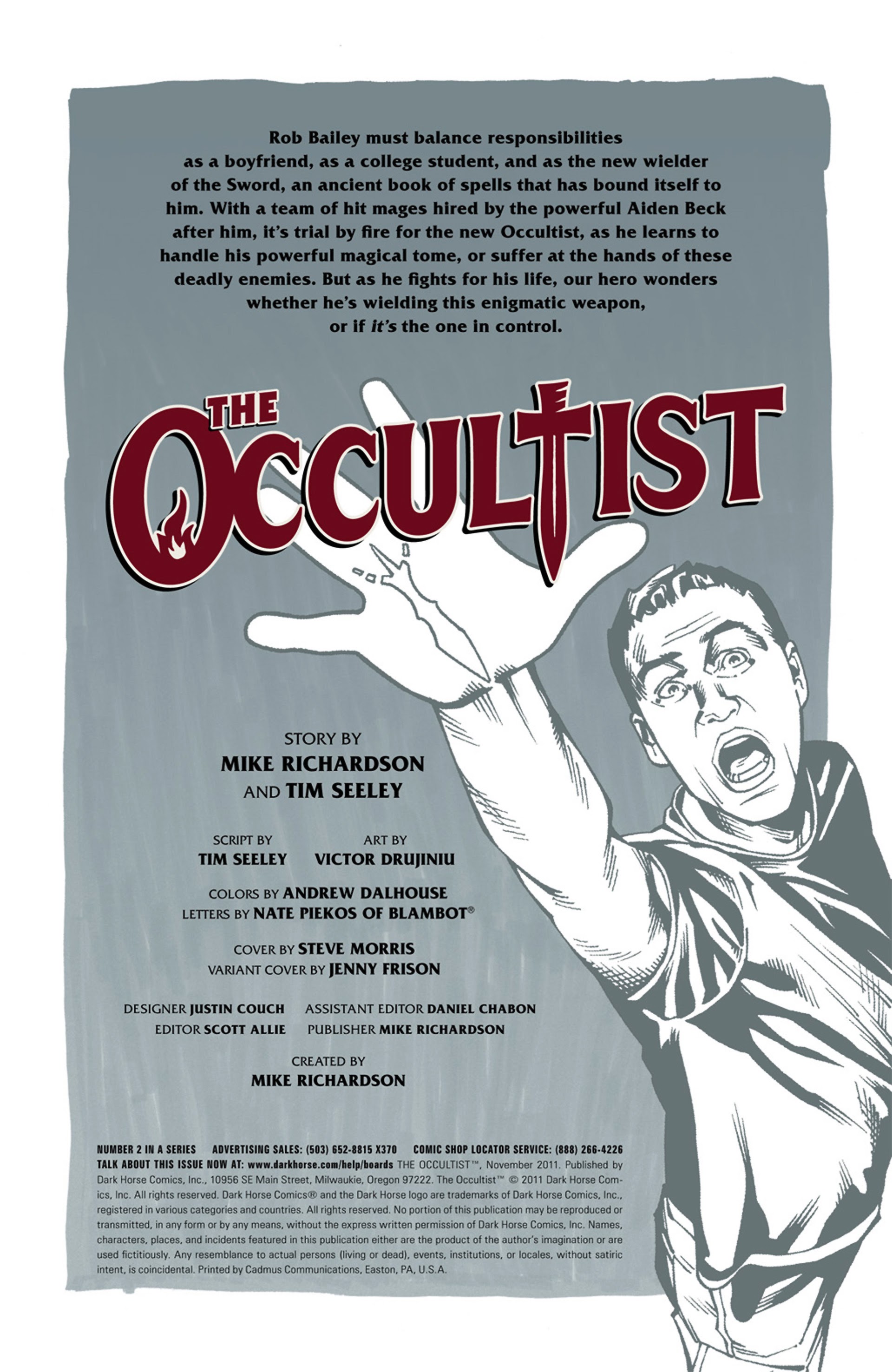 Read online The Occultist (2011) comic -  Issue #1 - 2