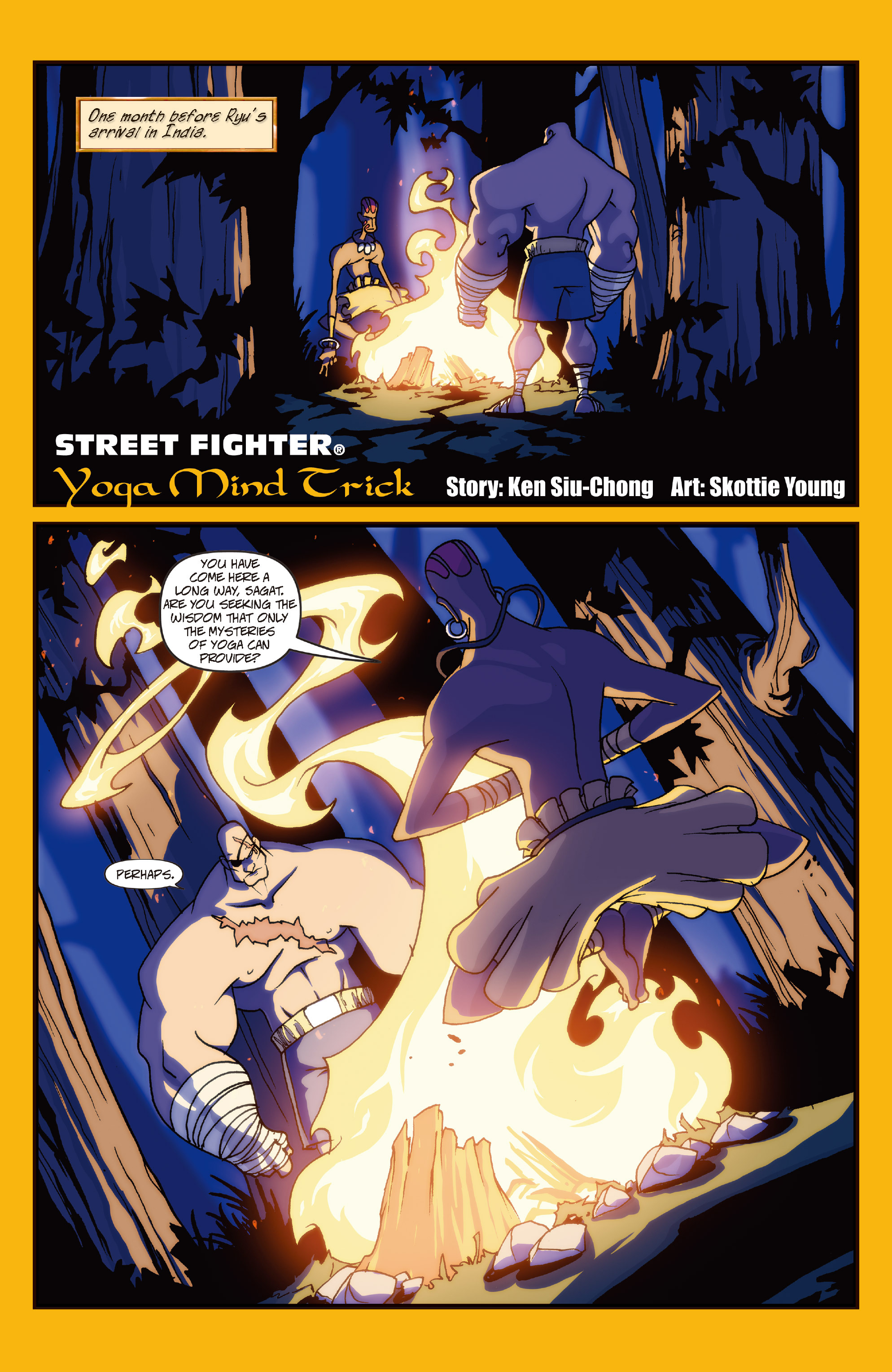Read online Street Fighter II comic -  Issue #2 - 21