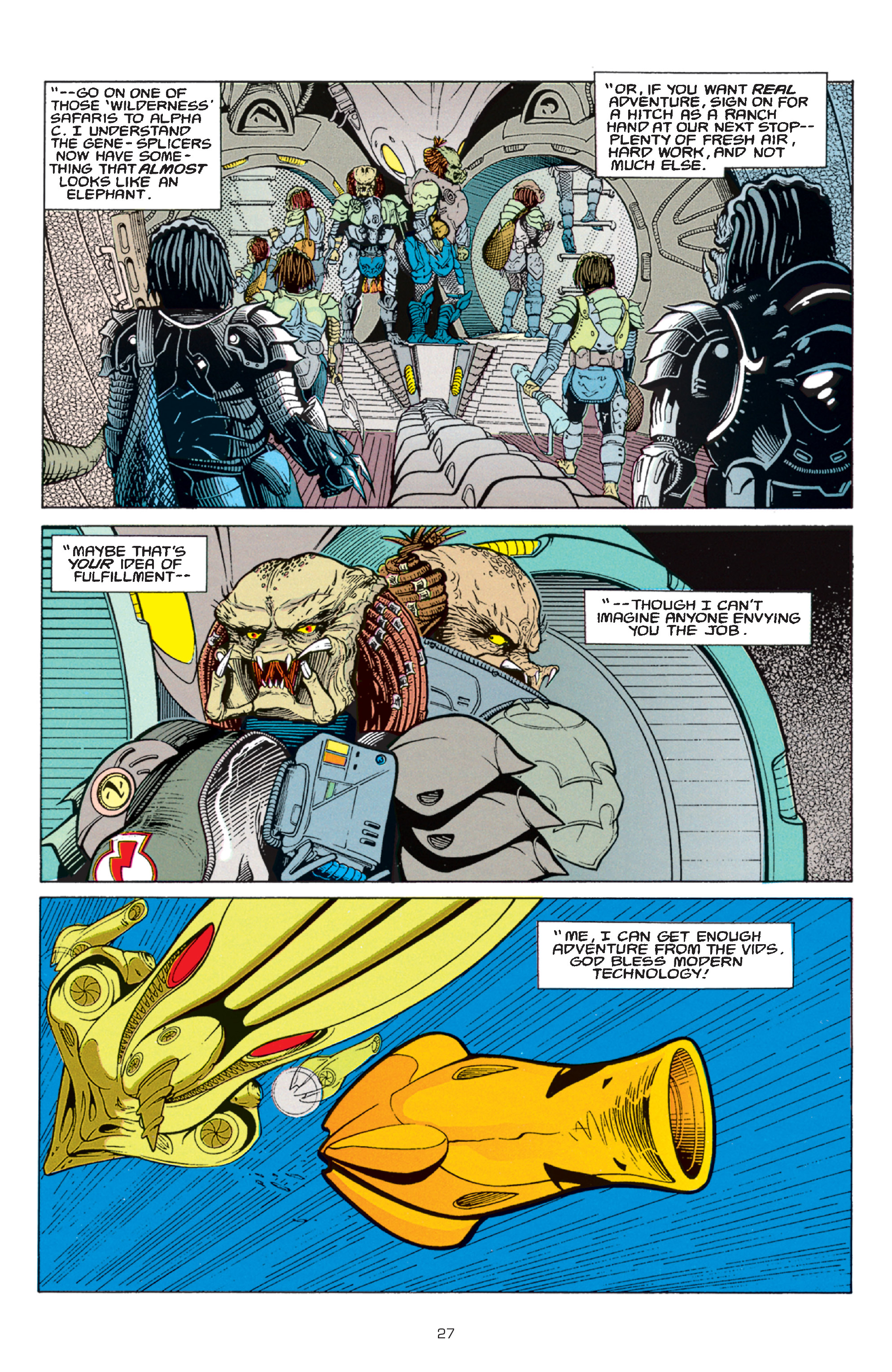 Read online Aliens vs. Predator: The Essential Comics comic -  Issue # TPB 1 (Part 1) - 29