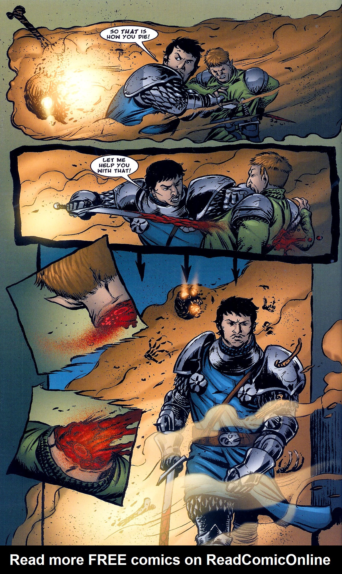 Read online Dracula vs King Arthur comic -  Issue #2 - 28