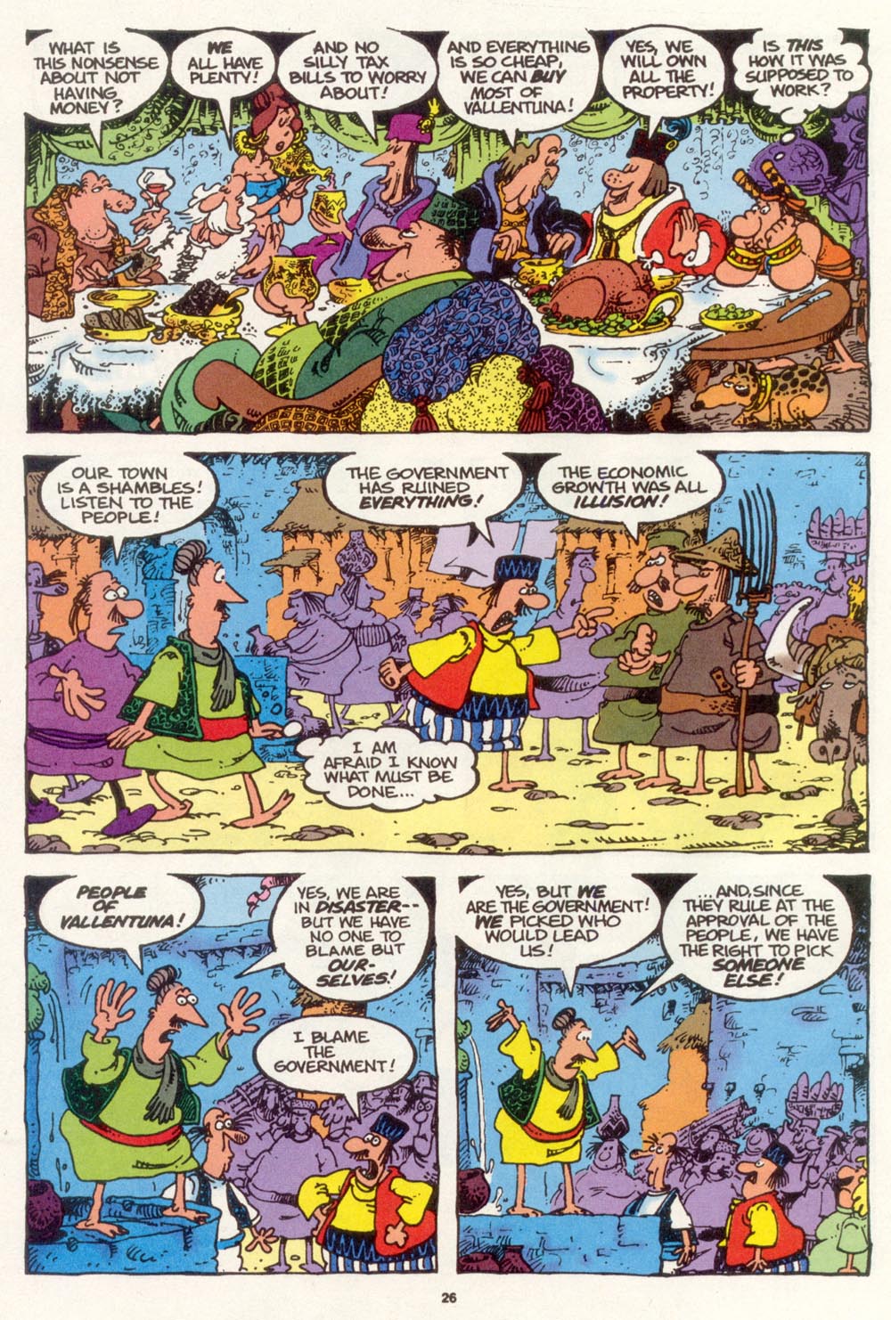 Read online Sergio Aragonés Groo the Wanderer comic -  Issue #109 - 28