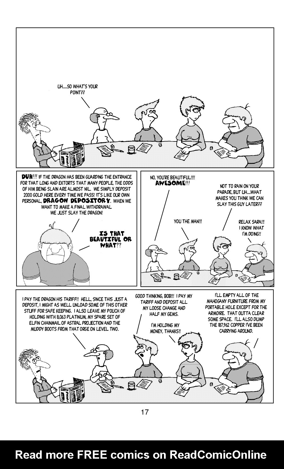 Read online Knights of the Dinner Table comic -  Issue #12 - 19