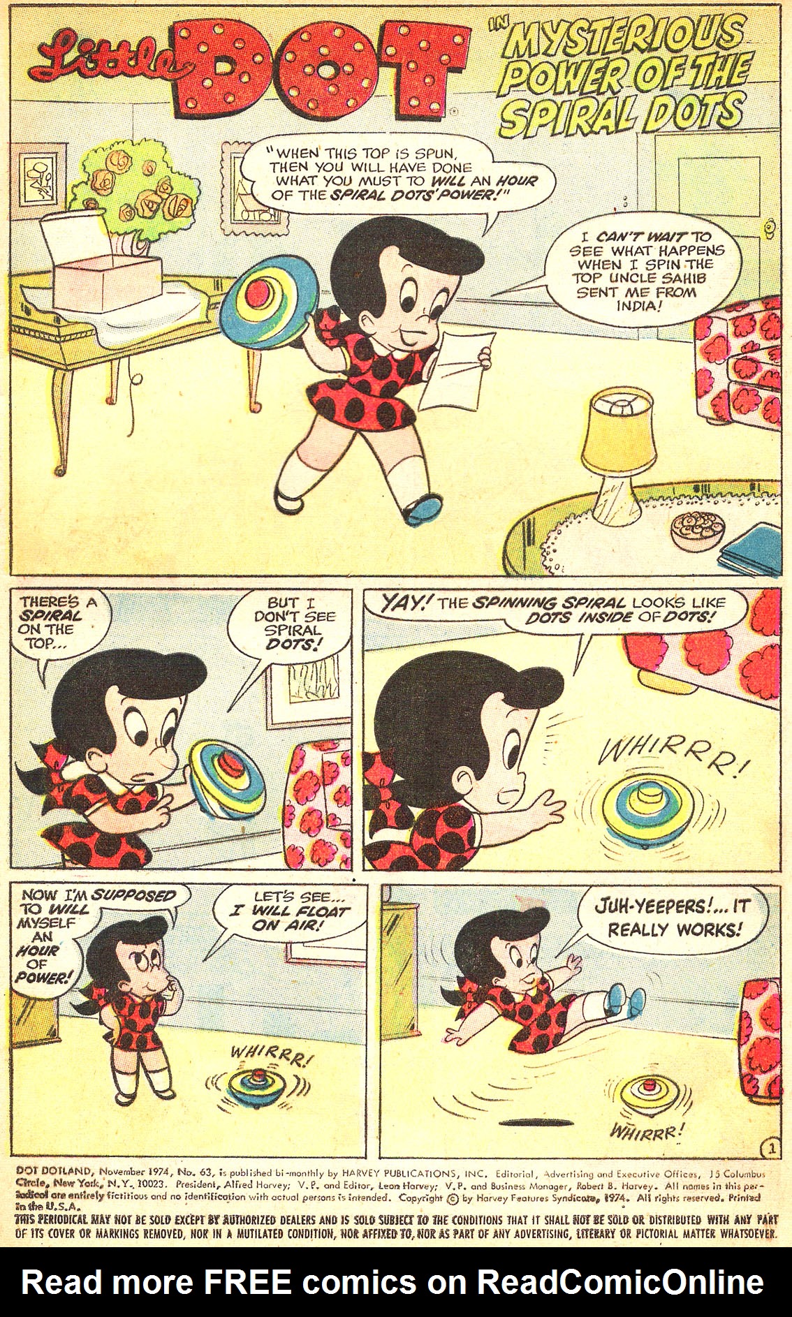 Read online Little Dot Dotland comic -  Issue #63 - 5