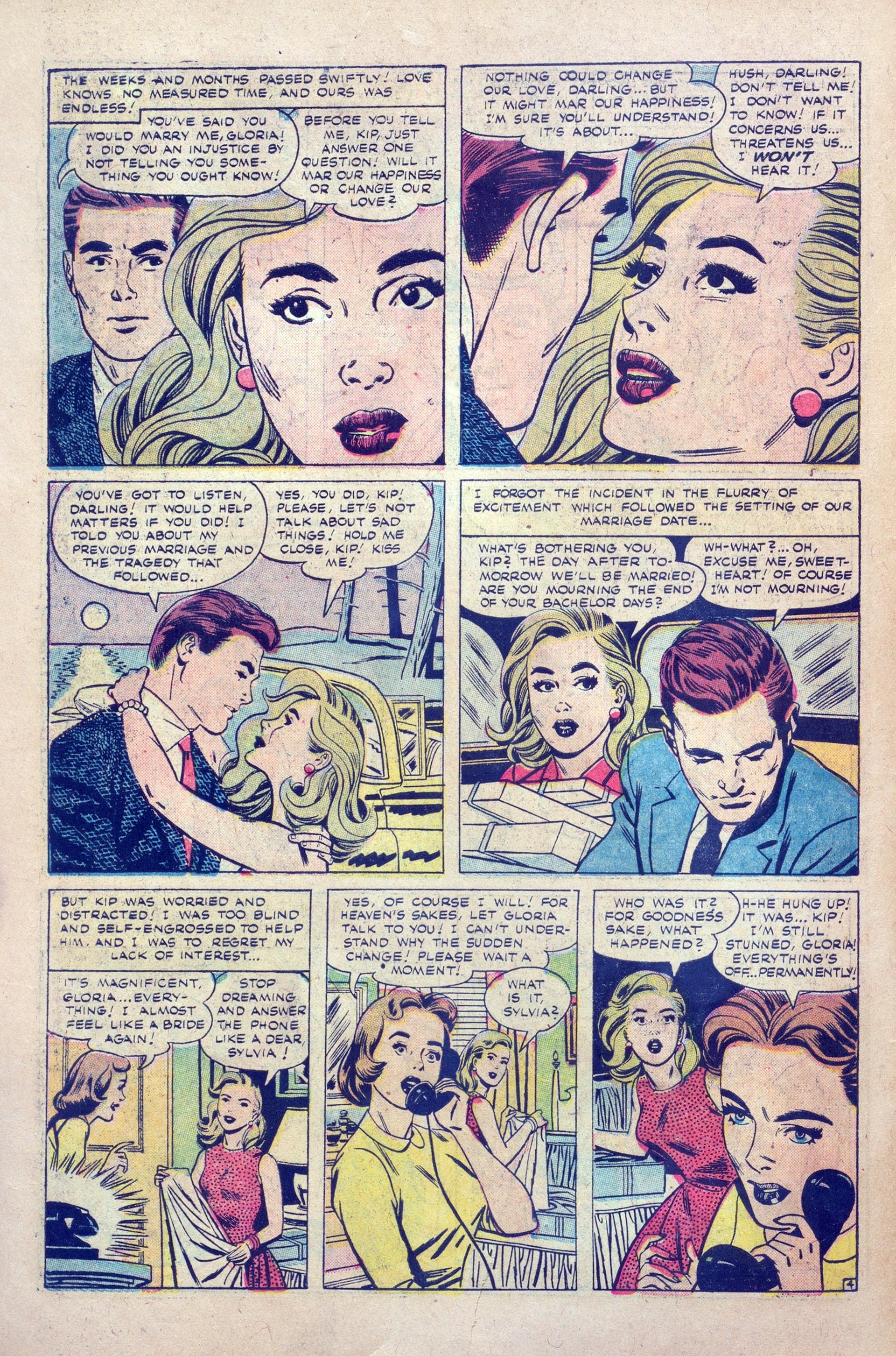 Read online Secret Story Romances comic -  Issue #19 - 6
