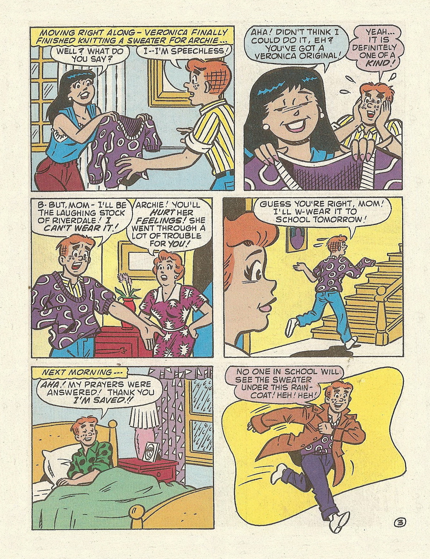 Read online Betty and Veronica Digest Magazine comic -  Issue #72 - 15