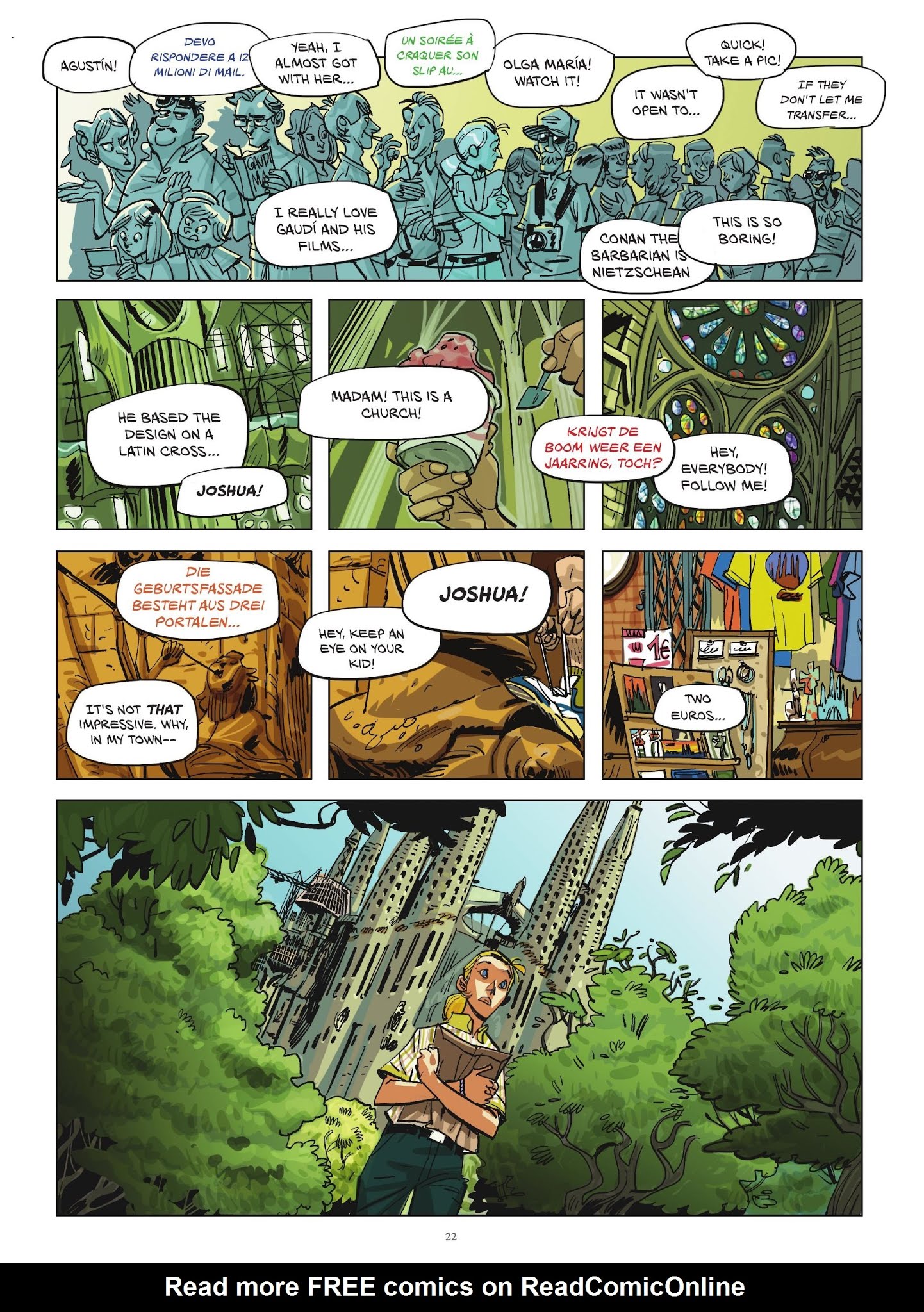 Read online The Ghost of Gaudi comic -  Issue # TPB - 23