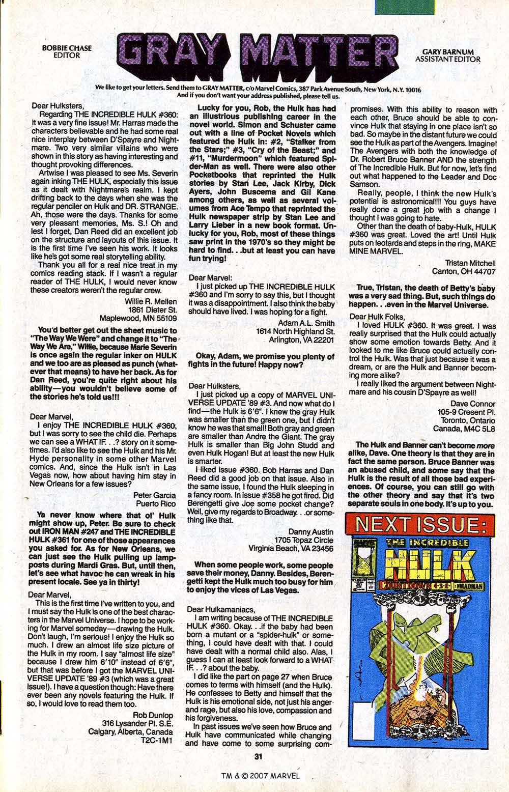 Read online The Incredible Hulk (1968) comic -  Issue #366 - 33