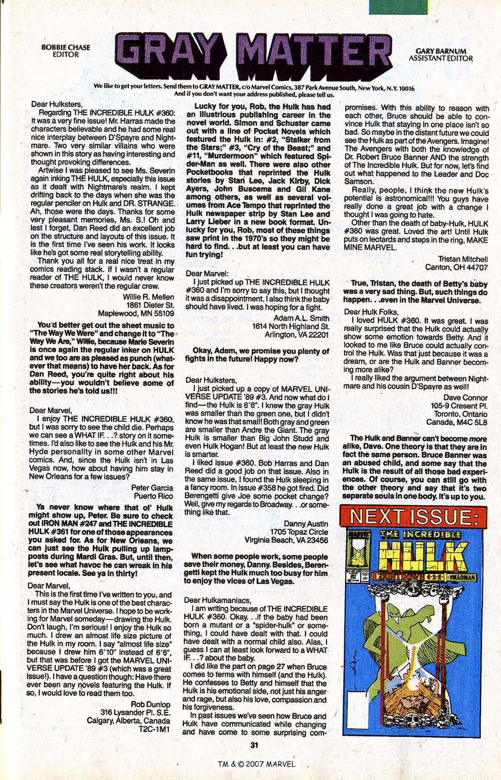 The Incredible Hulk (1968) issue 366 - Page 33