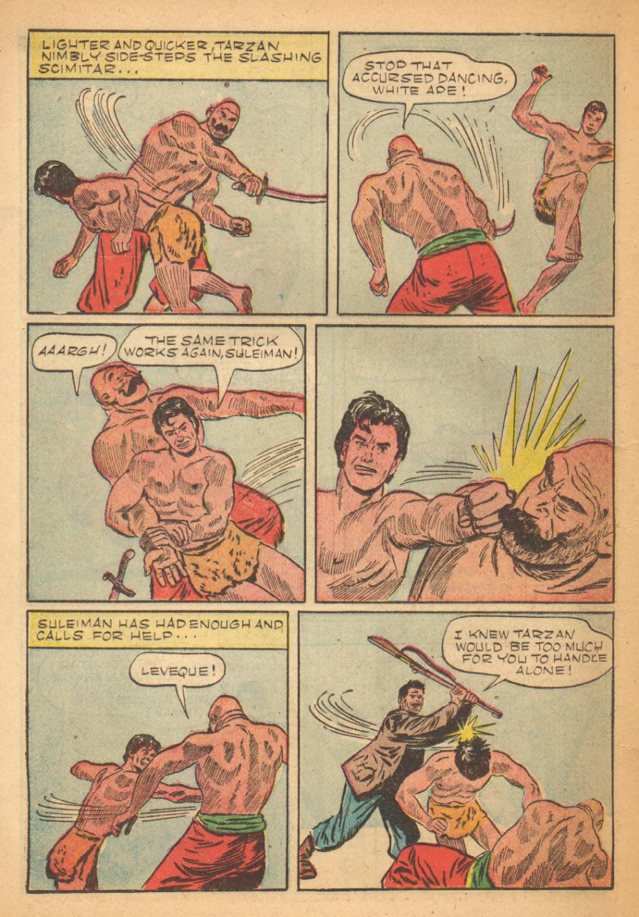 Read online Tarzan (1948) comic -  Issue #26 - 24