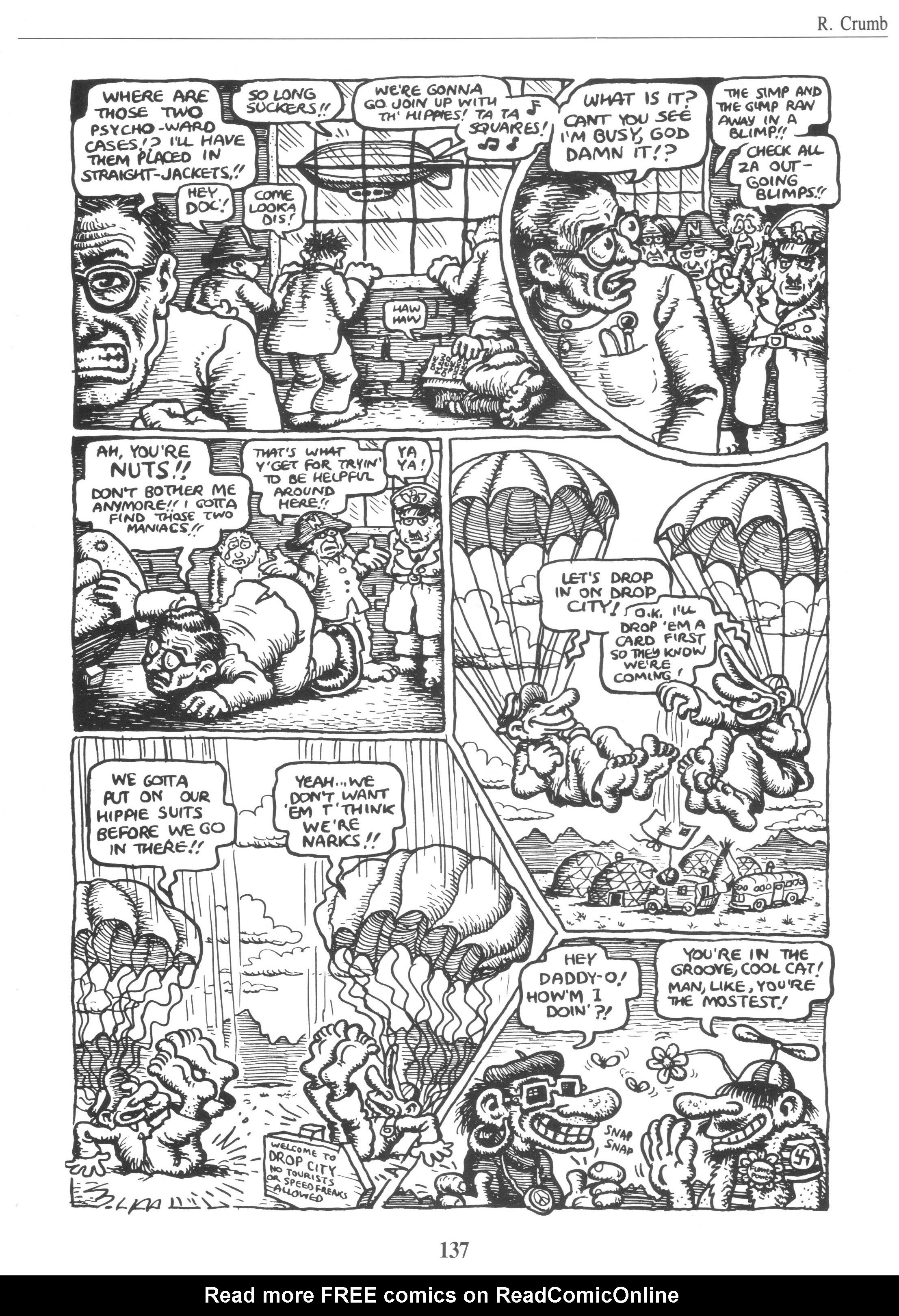 Read online The Complete Crumb Comics comic -  Issue # TPB 6 - 147