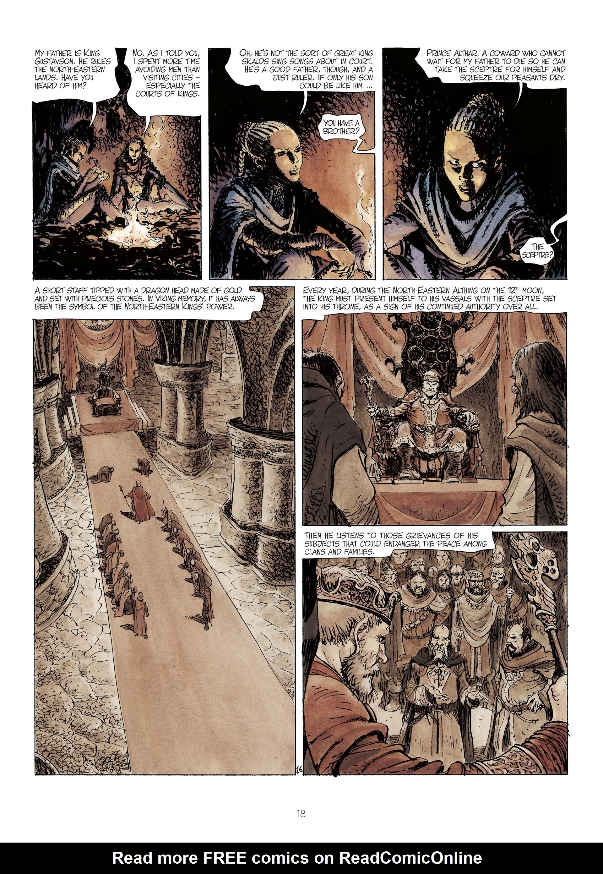 Read online The World of Thorgal: Kriss of Valnor: Worthy of a Queen comic -  Issue # Full - 20