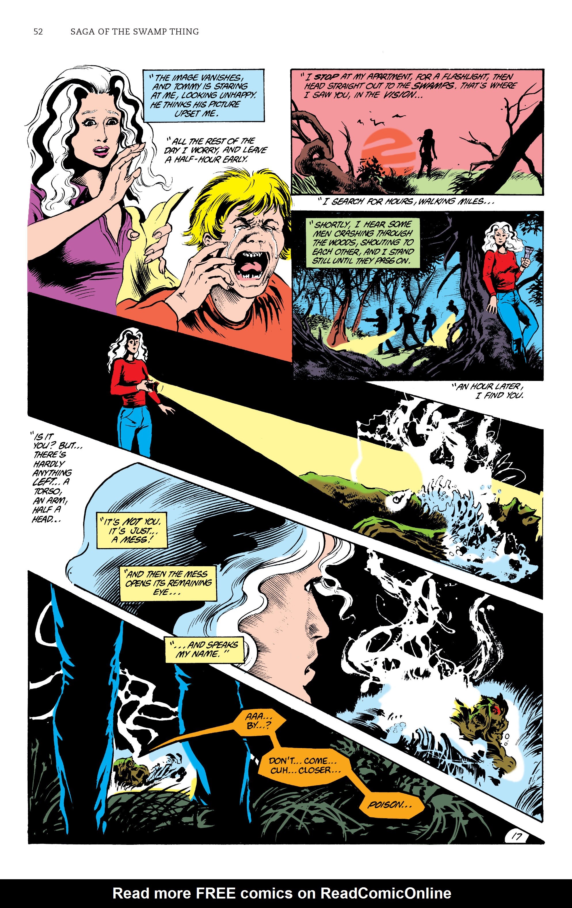 Read online Saga of the Swamp Thing comic -  Issue # TPB 3 (Part 1) - 52