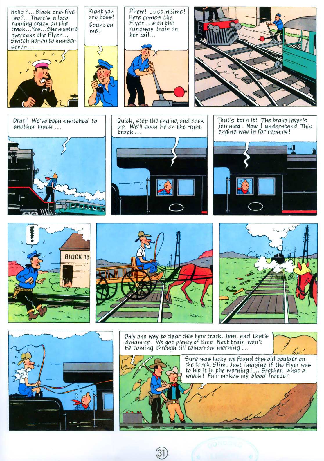 Read online The Adventures of Tintin comic -  Issue #3 - 34