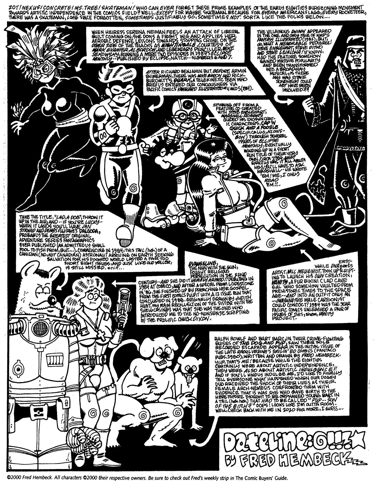Read online The Nearly Complete Essential Hembeck Archives Omnibus comic -  Issue # TPB (Part 7) - 7