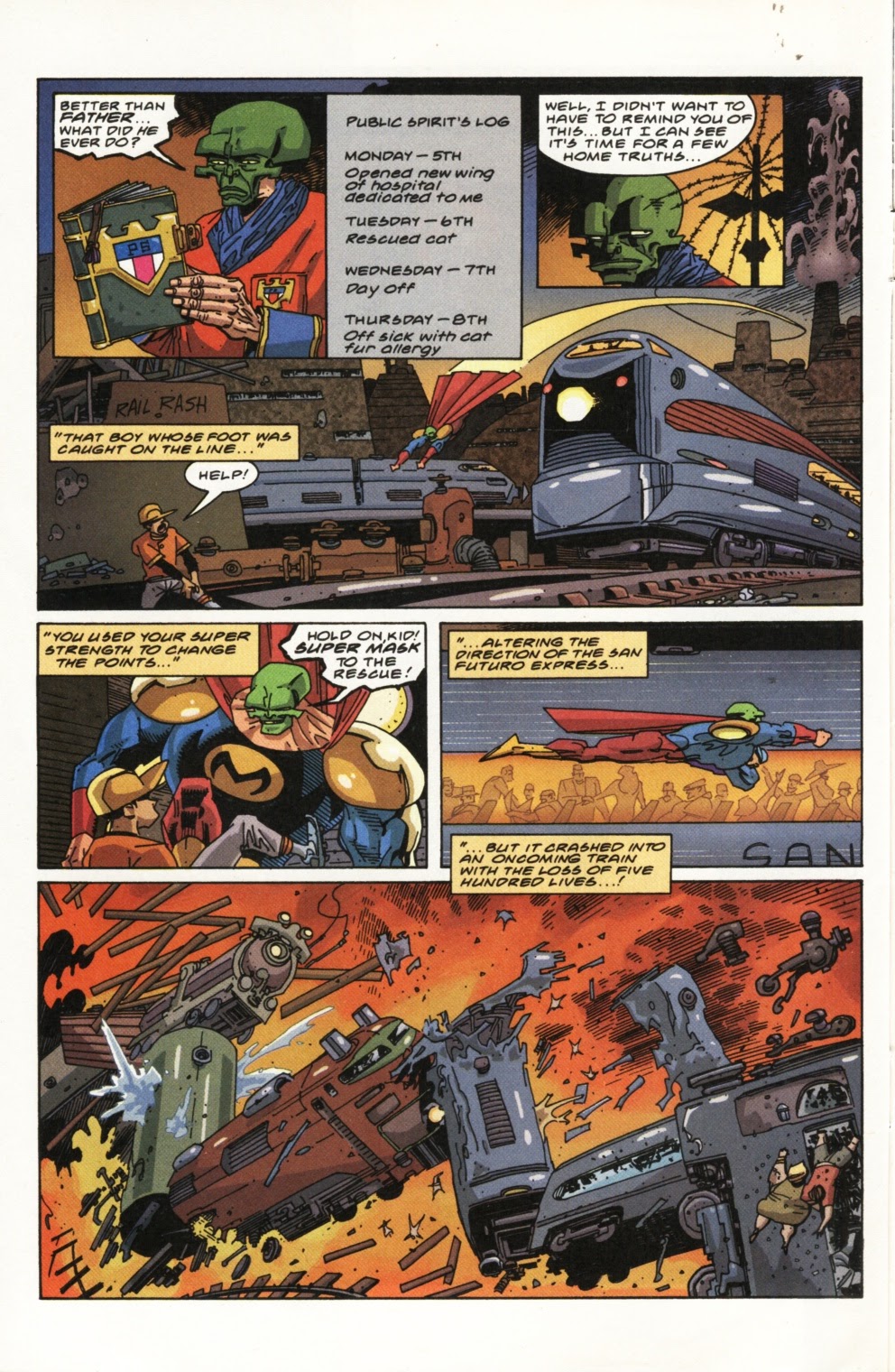 Read online The Mask/Marshal Law comic -  Issue #2 - 4