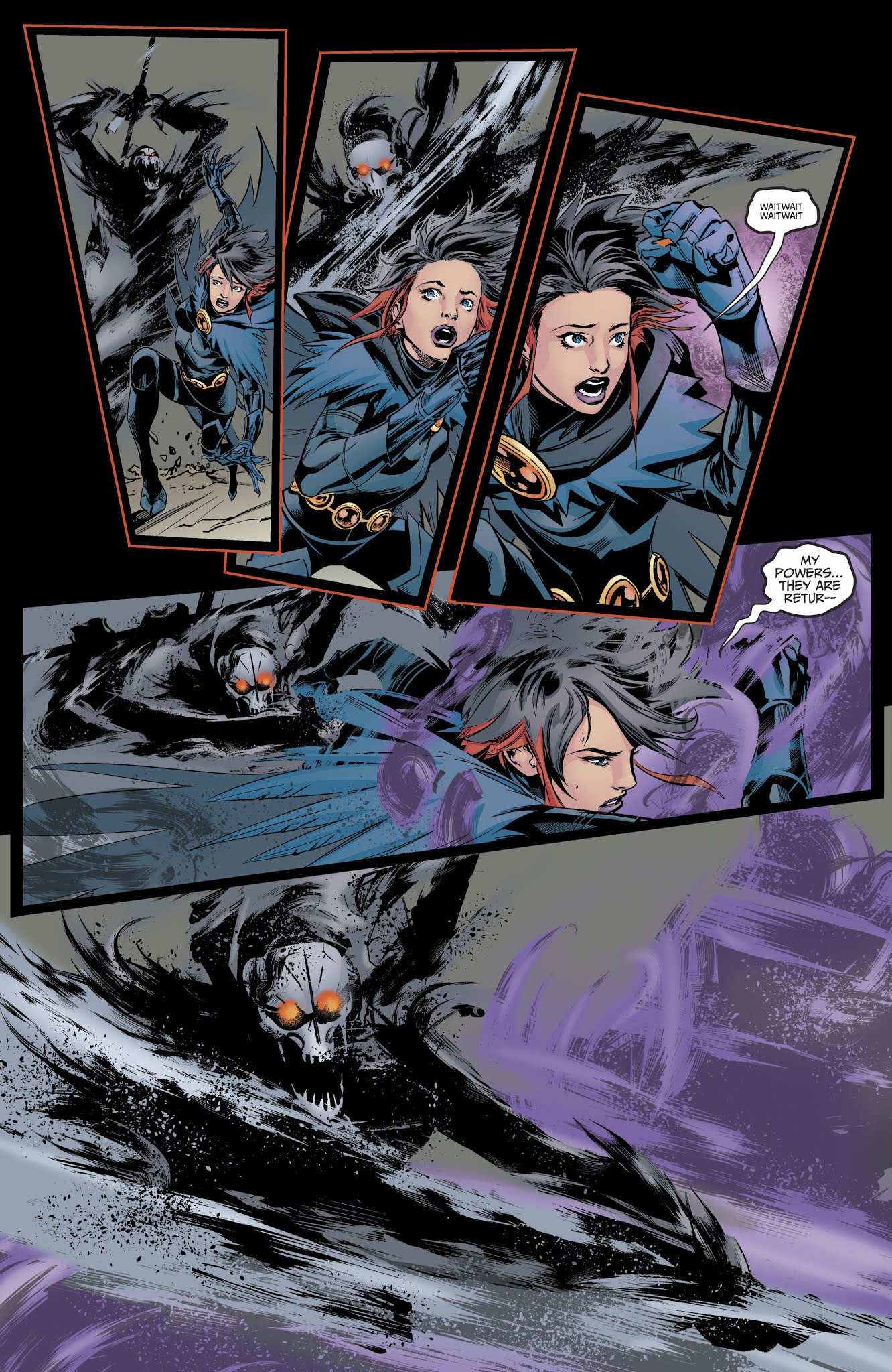 Read online Raven: Daughter of Darkness comic -  Issue #9 - 8