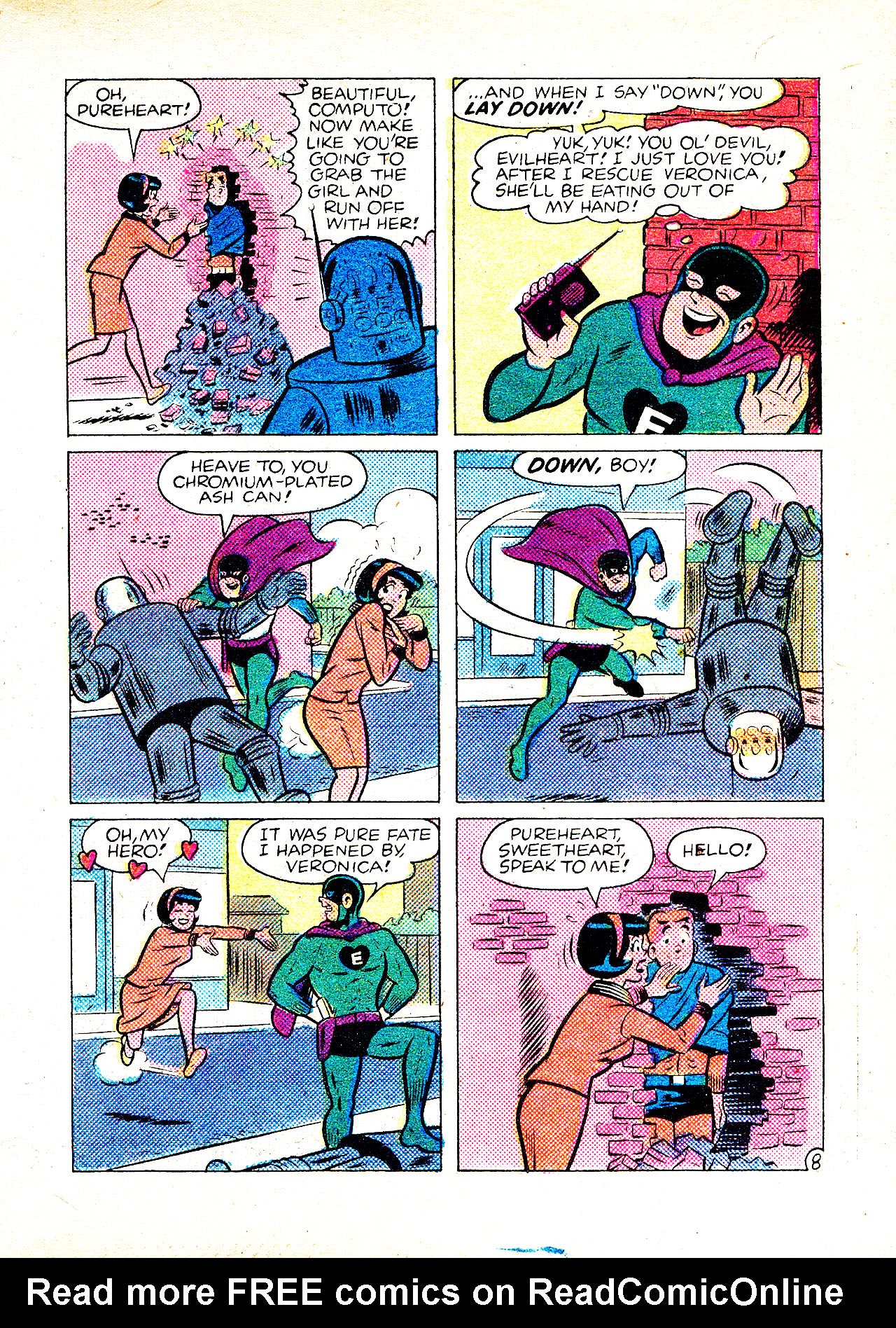 Read online Captain Hero Comics Digest Magazine comic -  Issue # TPB - 108