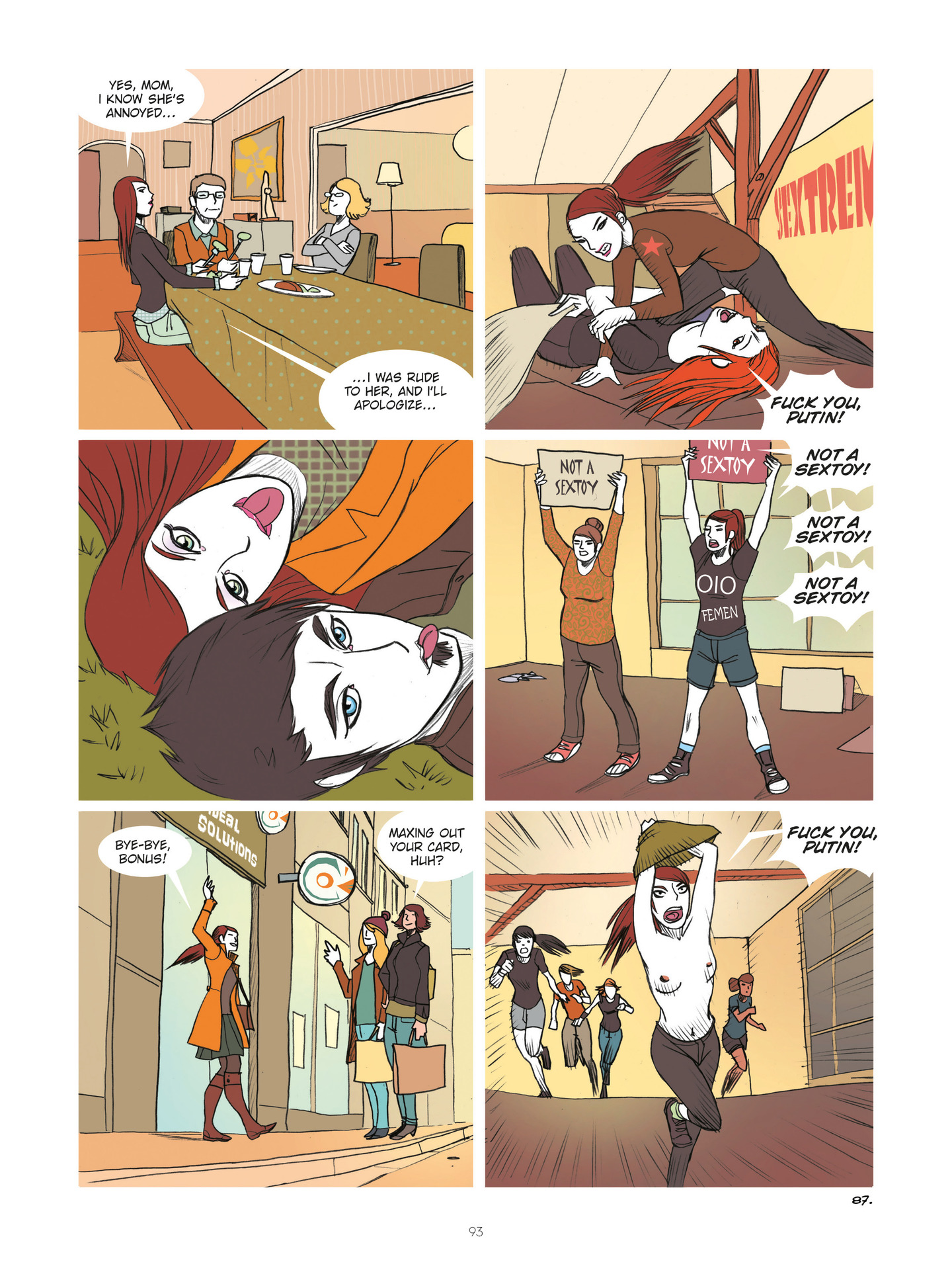 Read online Diary of A Femen comic -  Issue # TPB - 95