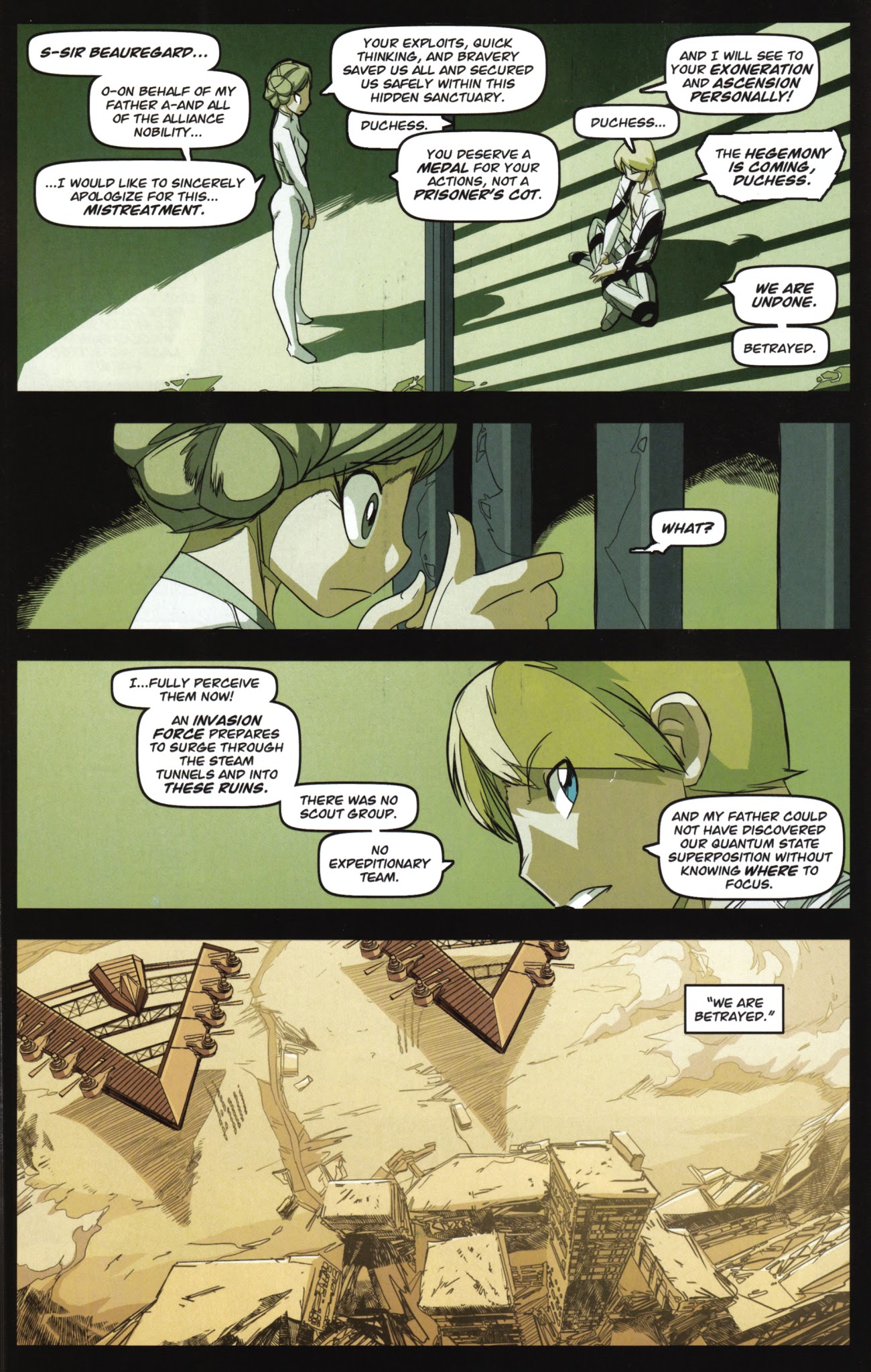 Read online Steam Wars comic -  Issue #3 - 10