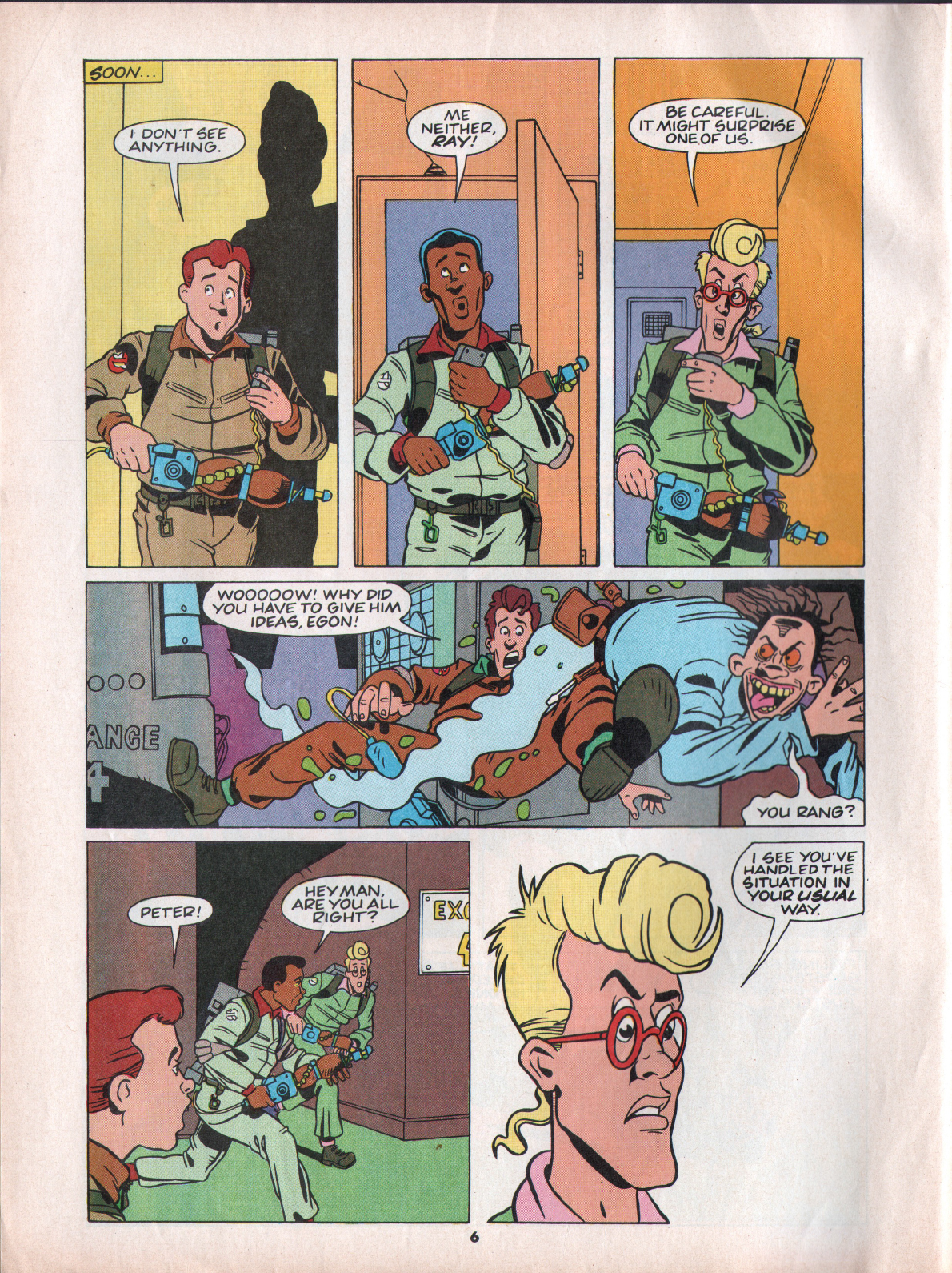 Read online The Real Ghostbusters comic -  Issue #87 - 6