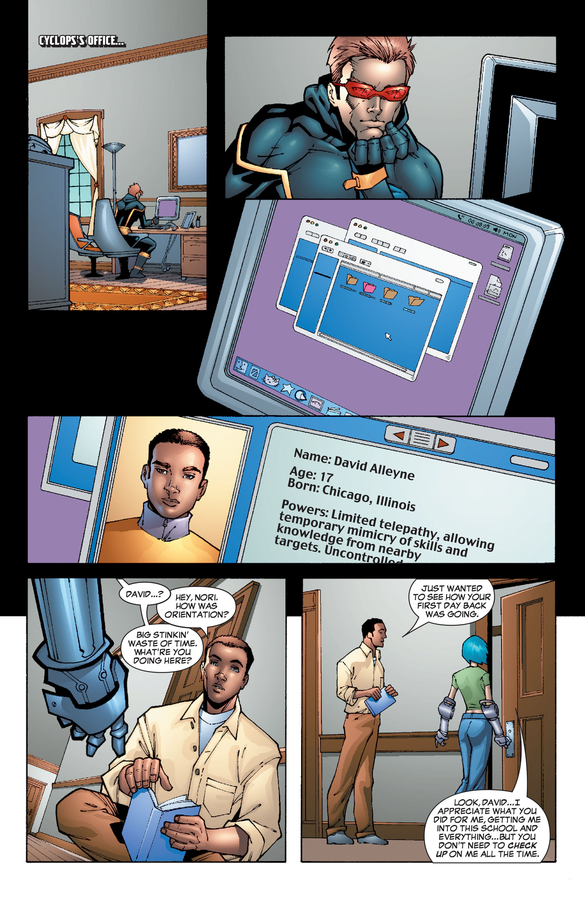 Read online New X-Men (2004) comic -  Issue #1 - 10