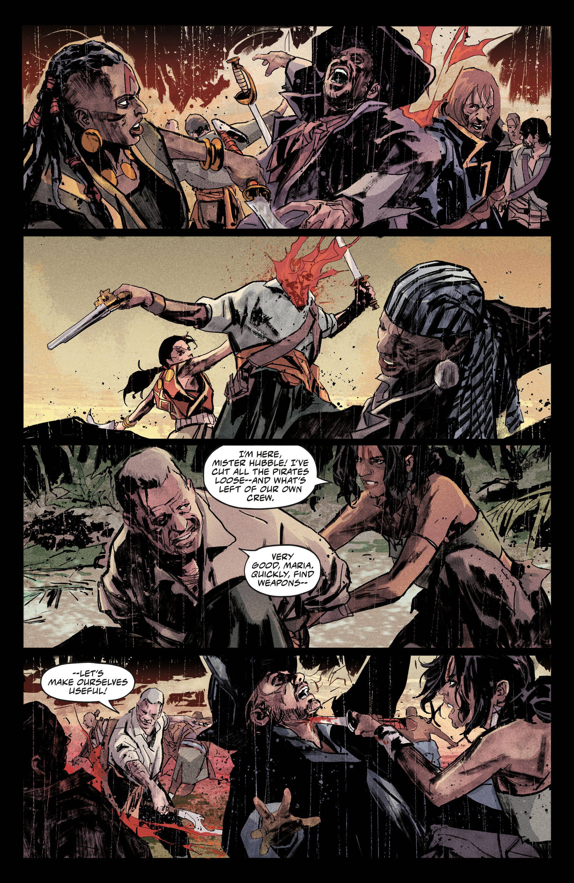 Read online Skull and Bones: Savage Storm comic -  Issue #3 - 6
