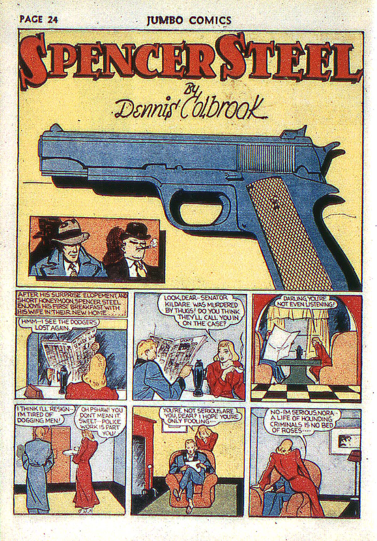 Read online Jumbo Comics comic -  Issue #11 - 26