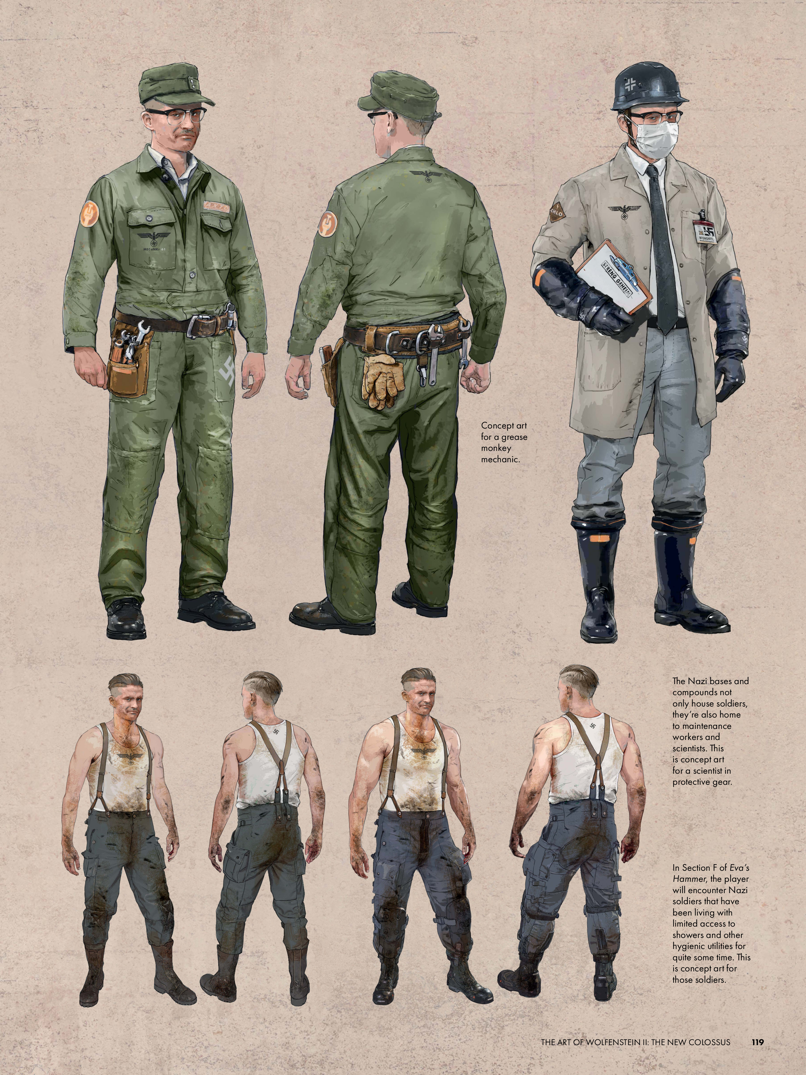 Read online The Art of Wolfenstein II: The New Colossus comic -  Issue # TPB (Part 2) - 6