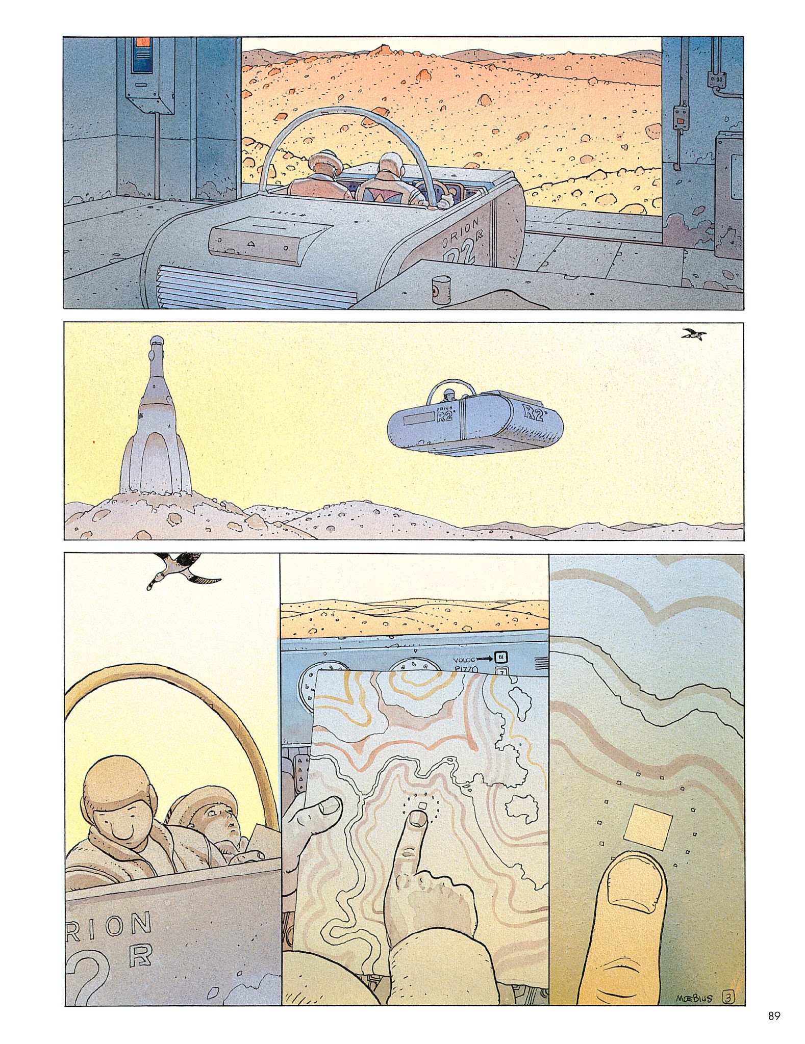 Read online Moebius Library comic -  Issue # TPB 3 - 77