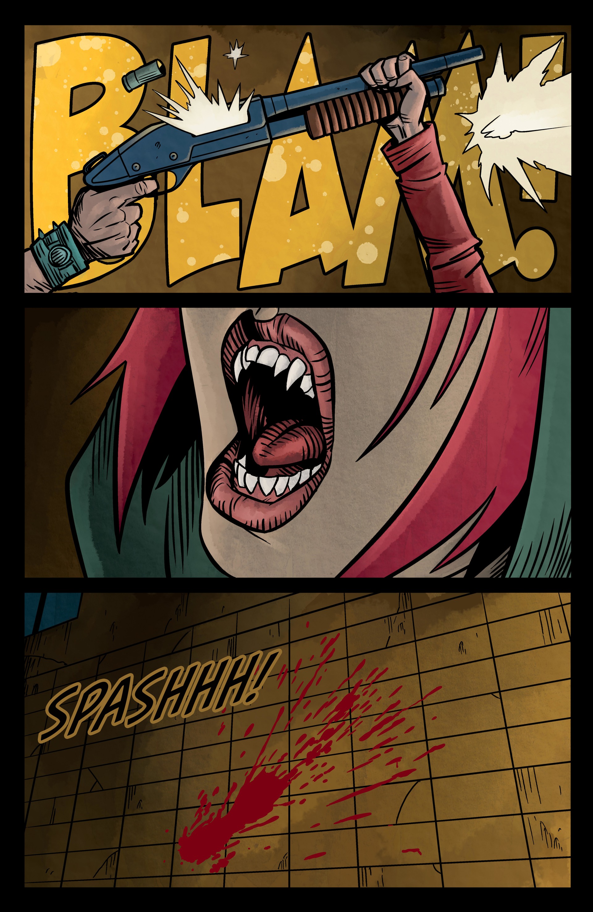 Read online GirlFIEND in Paris: A Bloodthirsty Bedtime Story comic -  Issue # TPB - 48