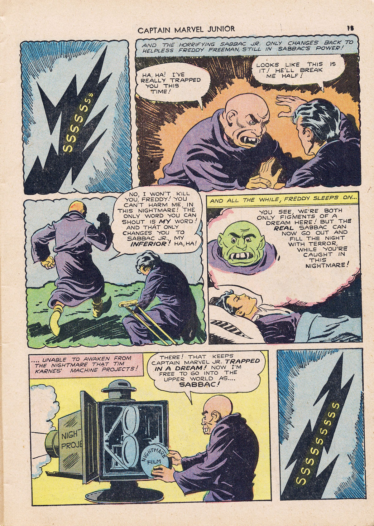 Read online Captain Marvel, Jr. comic -  Issue #6 - 14