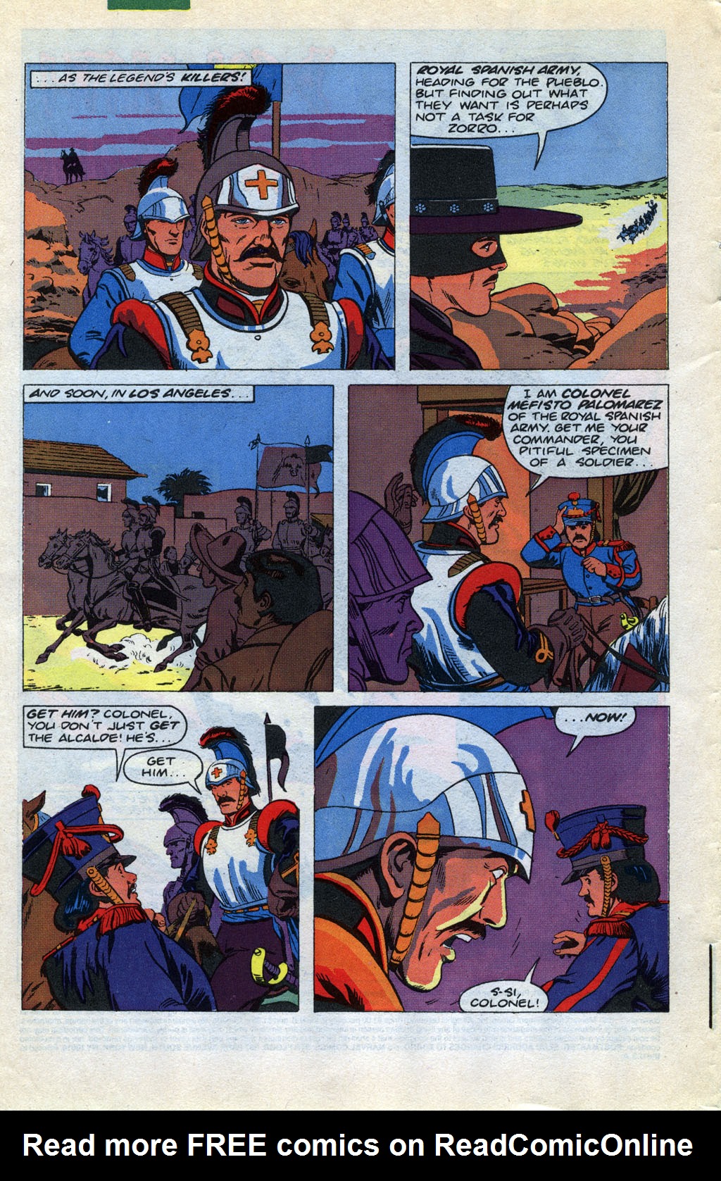 Read online Zorro (1990) comic -  Issue #5 - 4