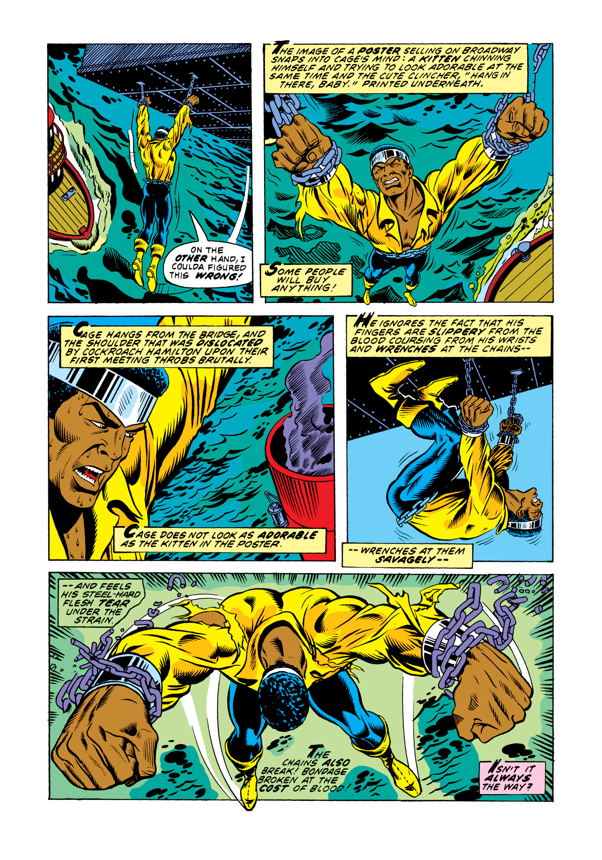 Read online Marvel Masterworks: Luke Cage, Power Man comic -  Issue # TPB 2 (Part 3) - 62