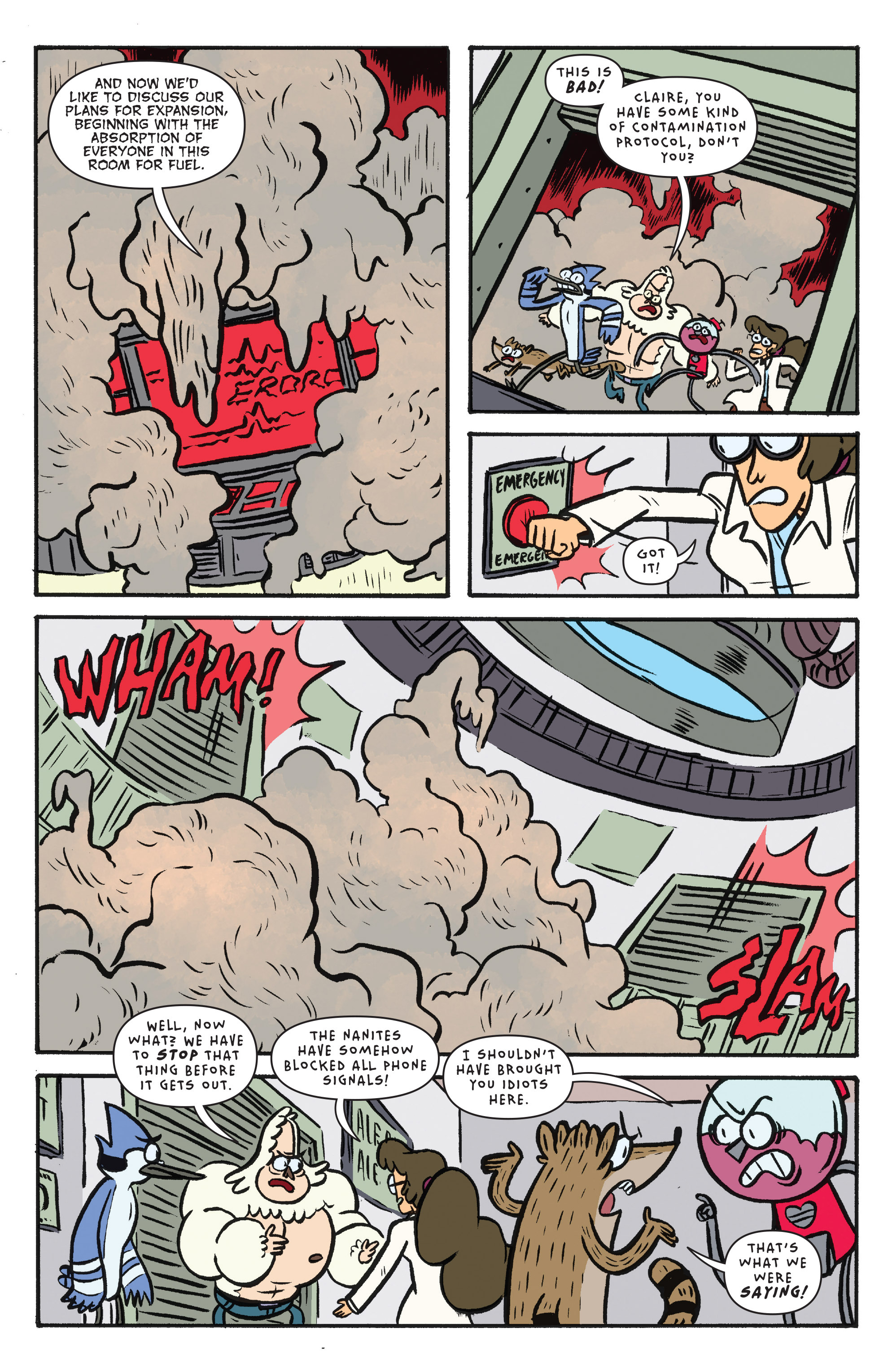 Read online Regular Show comic -  Issue #21 - 9