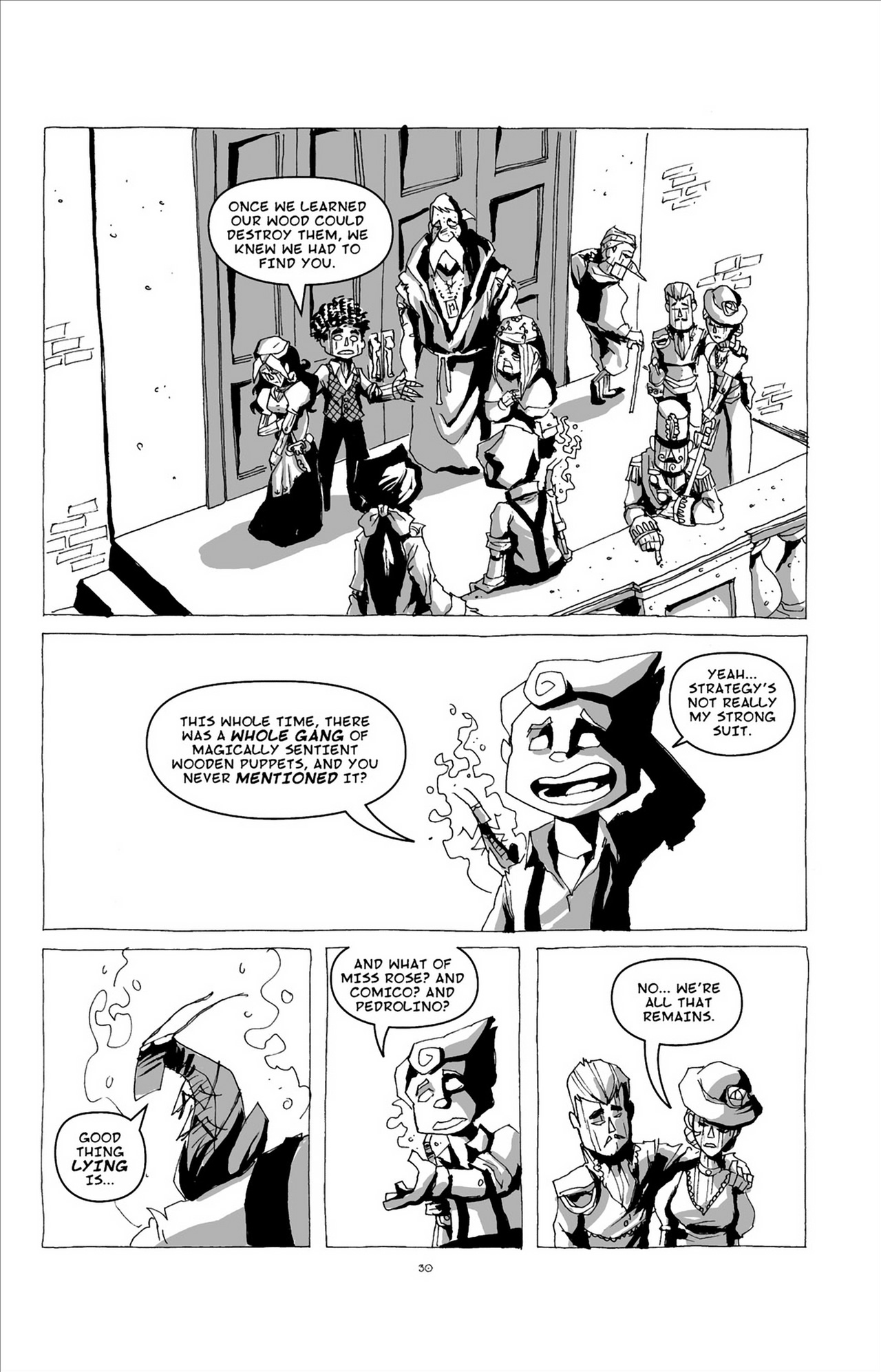 Read online Pinocchio Vampire Slayer And The Great Puppet Theater comic -  Issue # TPB (Part 1) - 40
