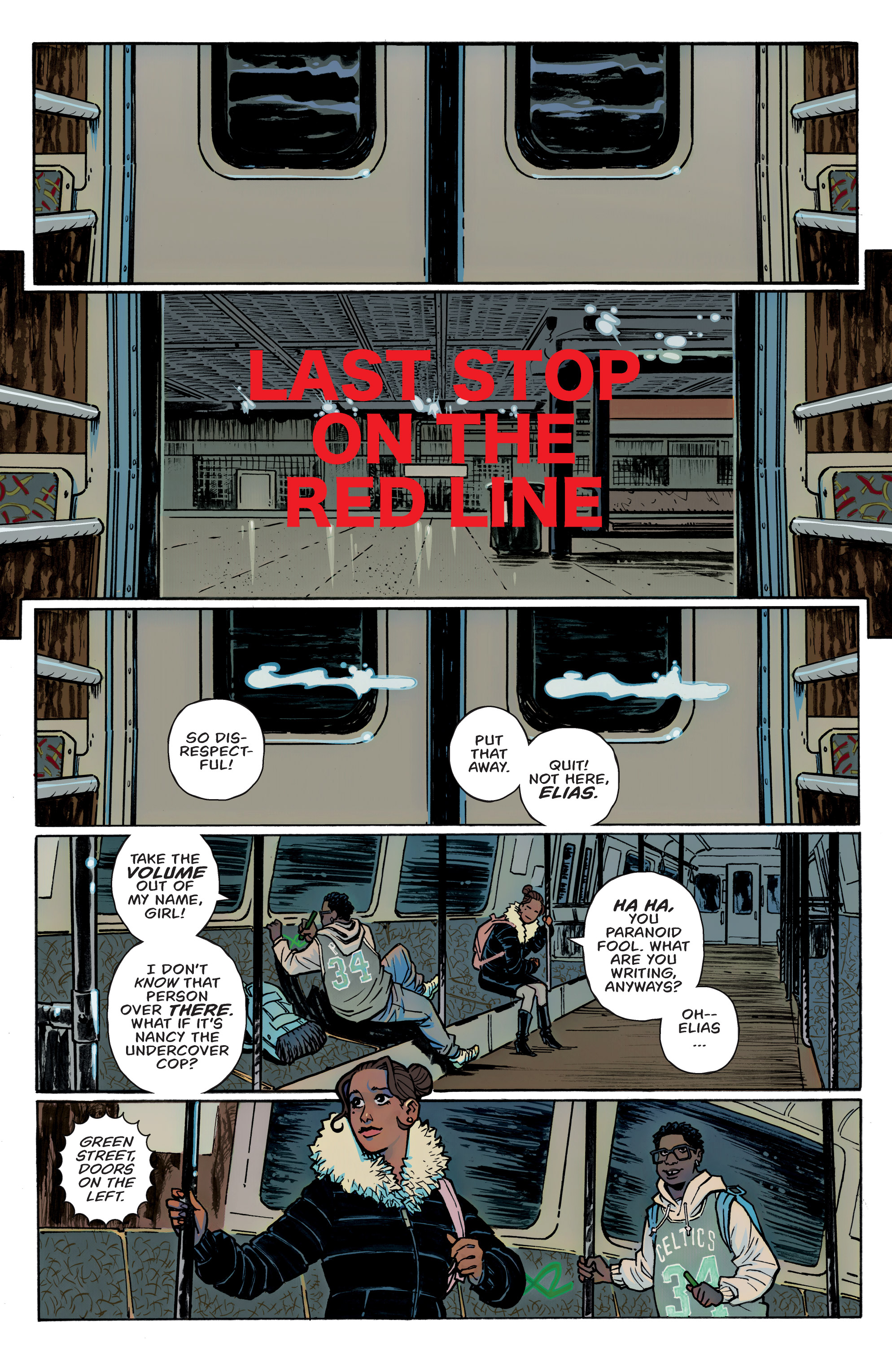 Read online Last Stop On the Red Line comic -  Issue #1 - 6