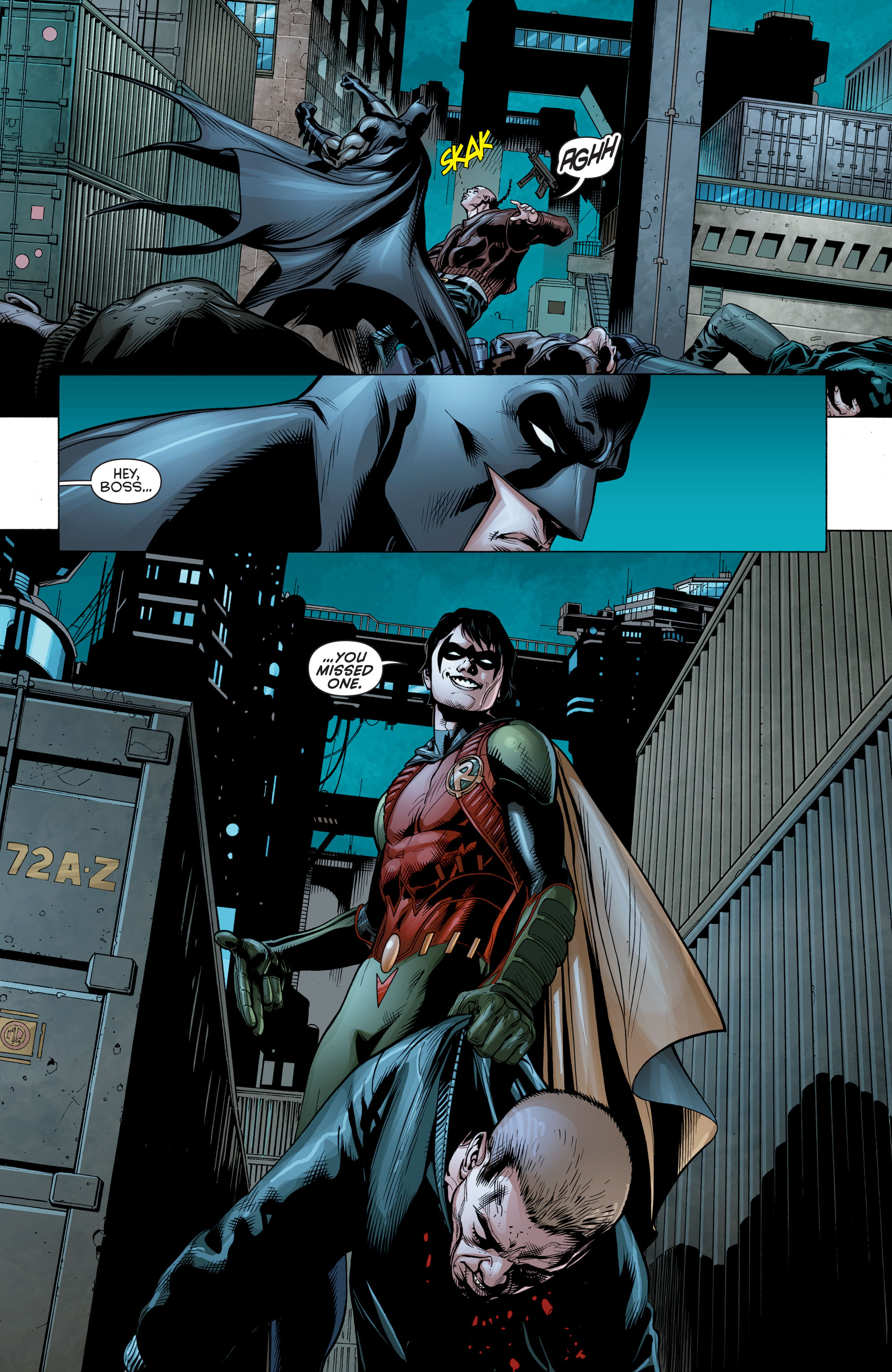 Read online Batman and Robin by Peter J. Tomasi and Patrick Gleason Omnibus comic -  Issue # TPB (Part 8) - 72