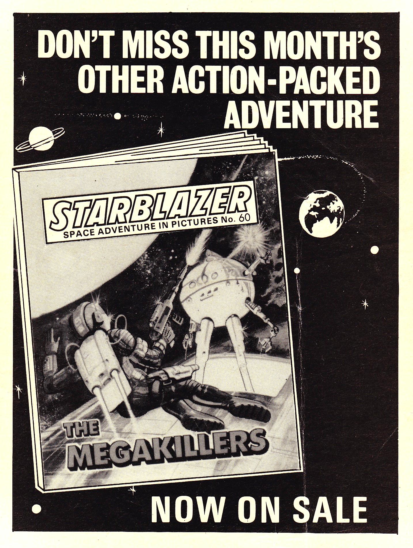 Read online Starblazer comic -  Issue #61 - 67