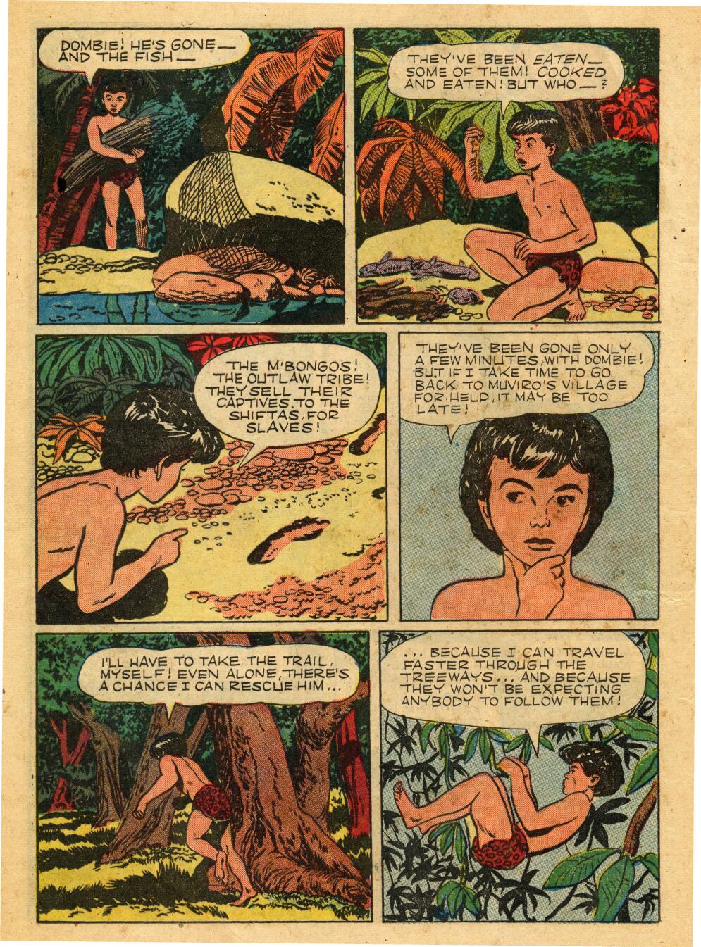 Read online Tarzan (1948) comic -  Issue #48 - 20