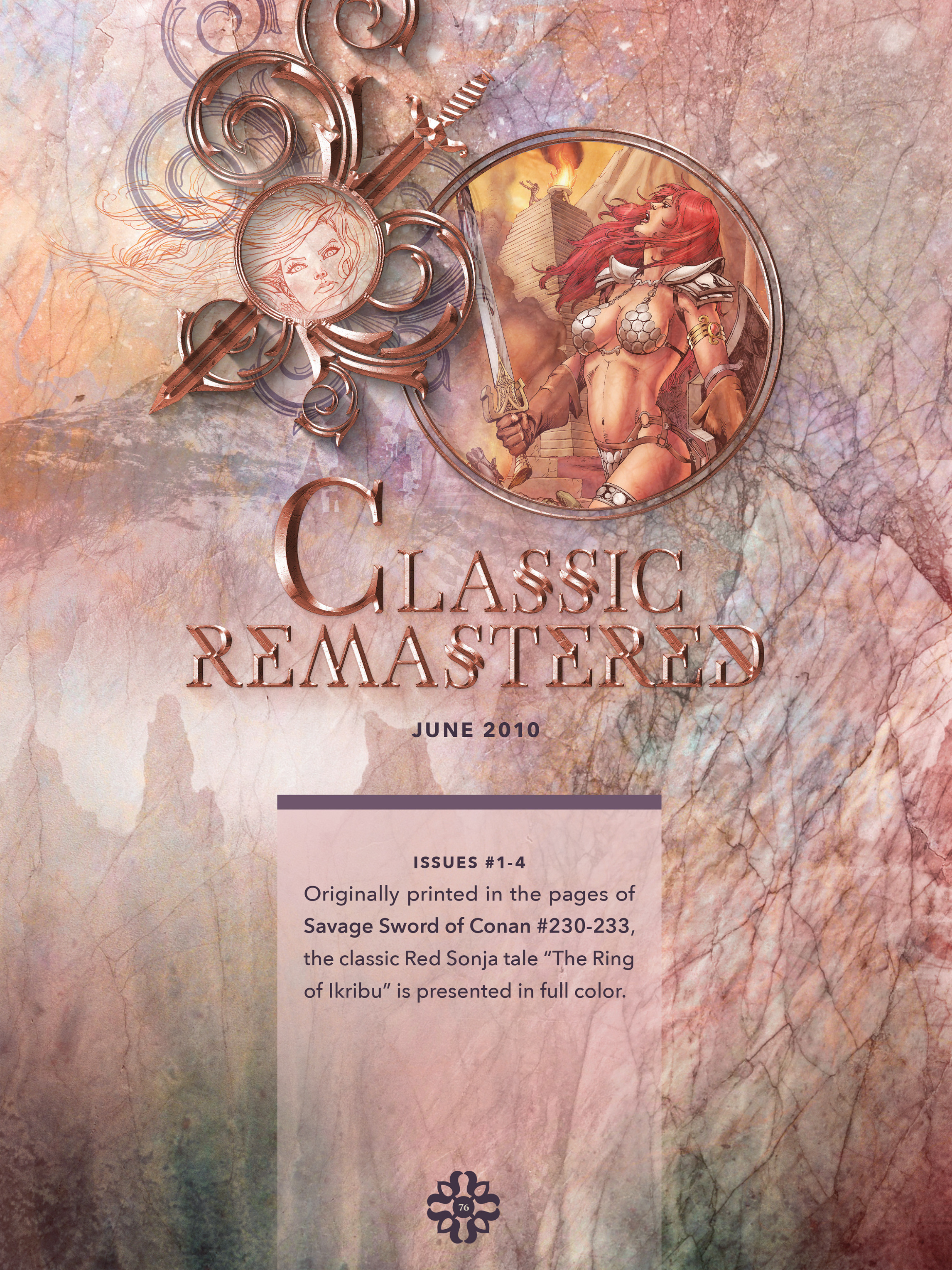 Read online The Art of Red Sonja comic -  Issue # TPB 2 (Part 1) - 76