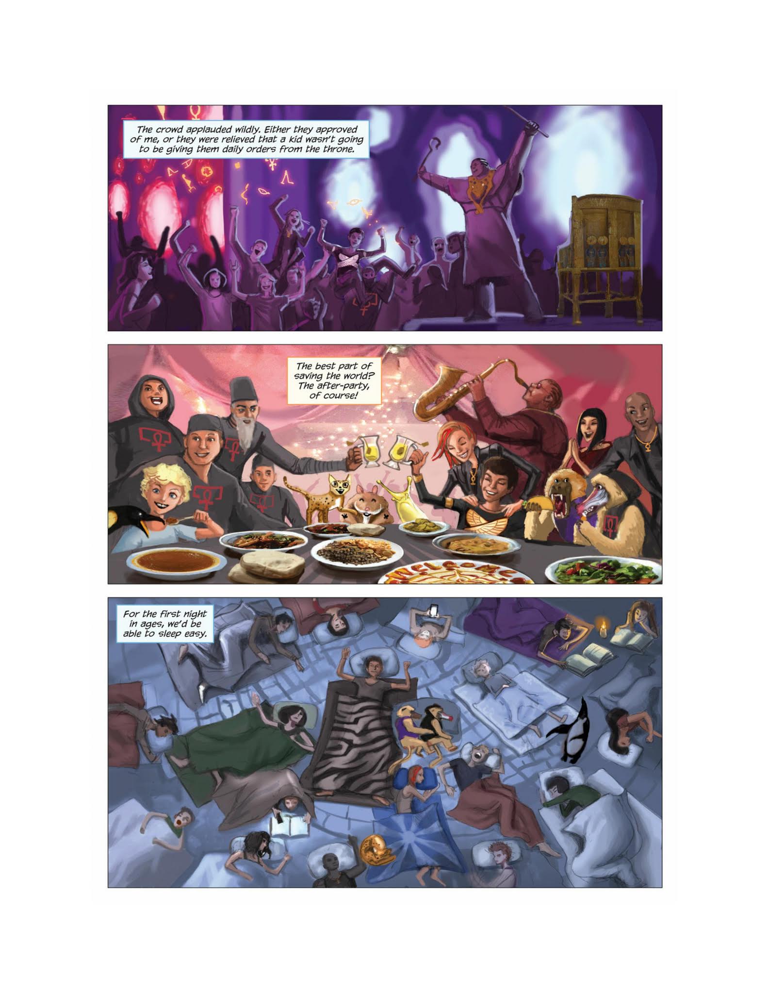 Read online The Kane Chronicles comic -  Issue # TPB 3 (Part 2) - 58