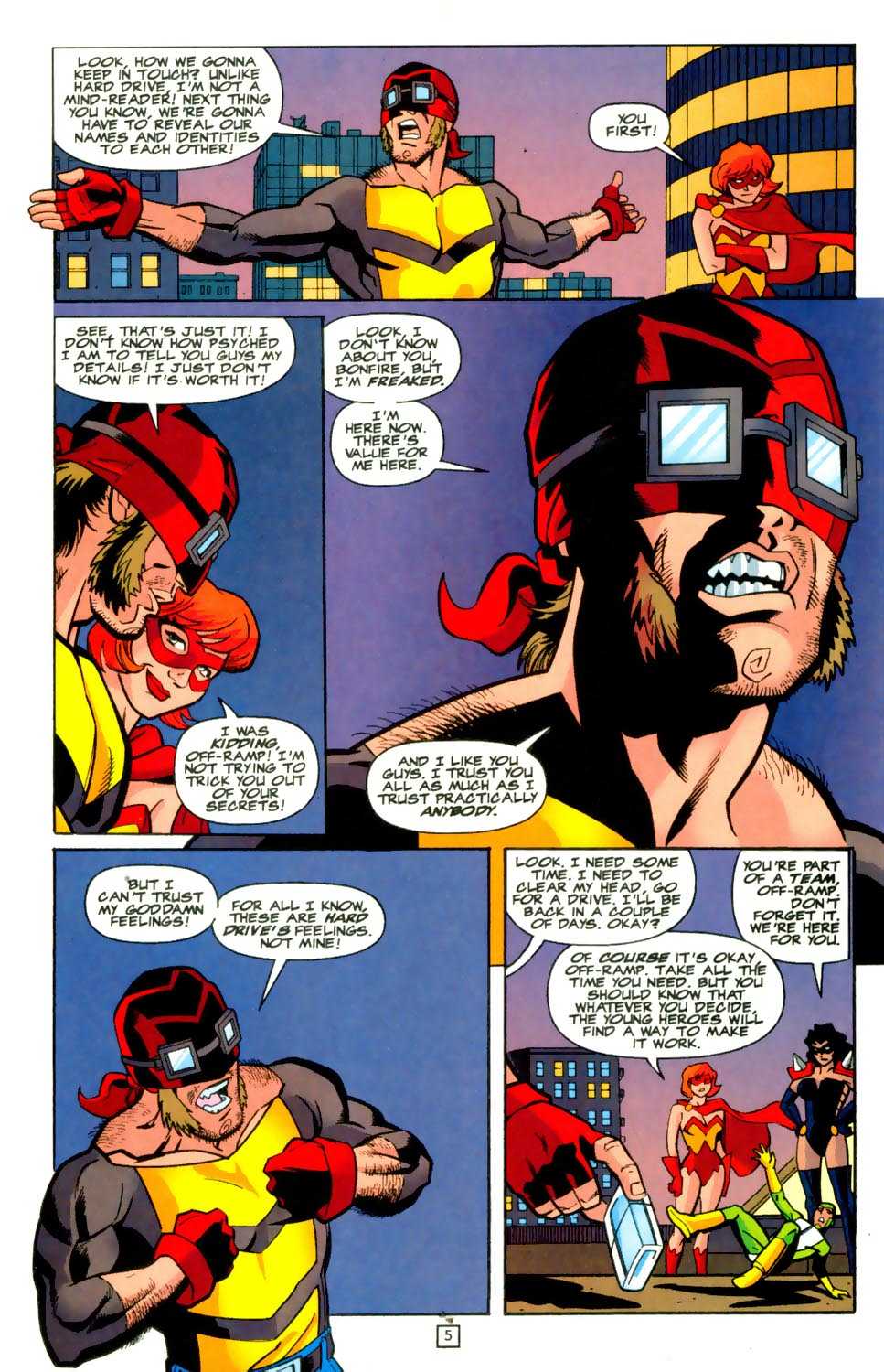 Read online Young Heroes in Love comic -  Issue #13 - 6