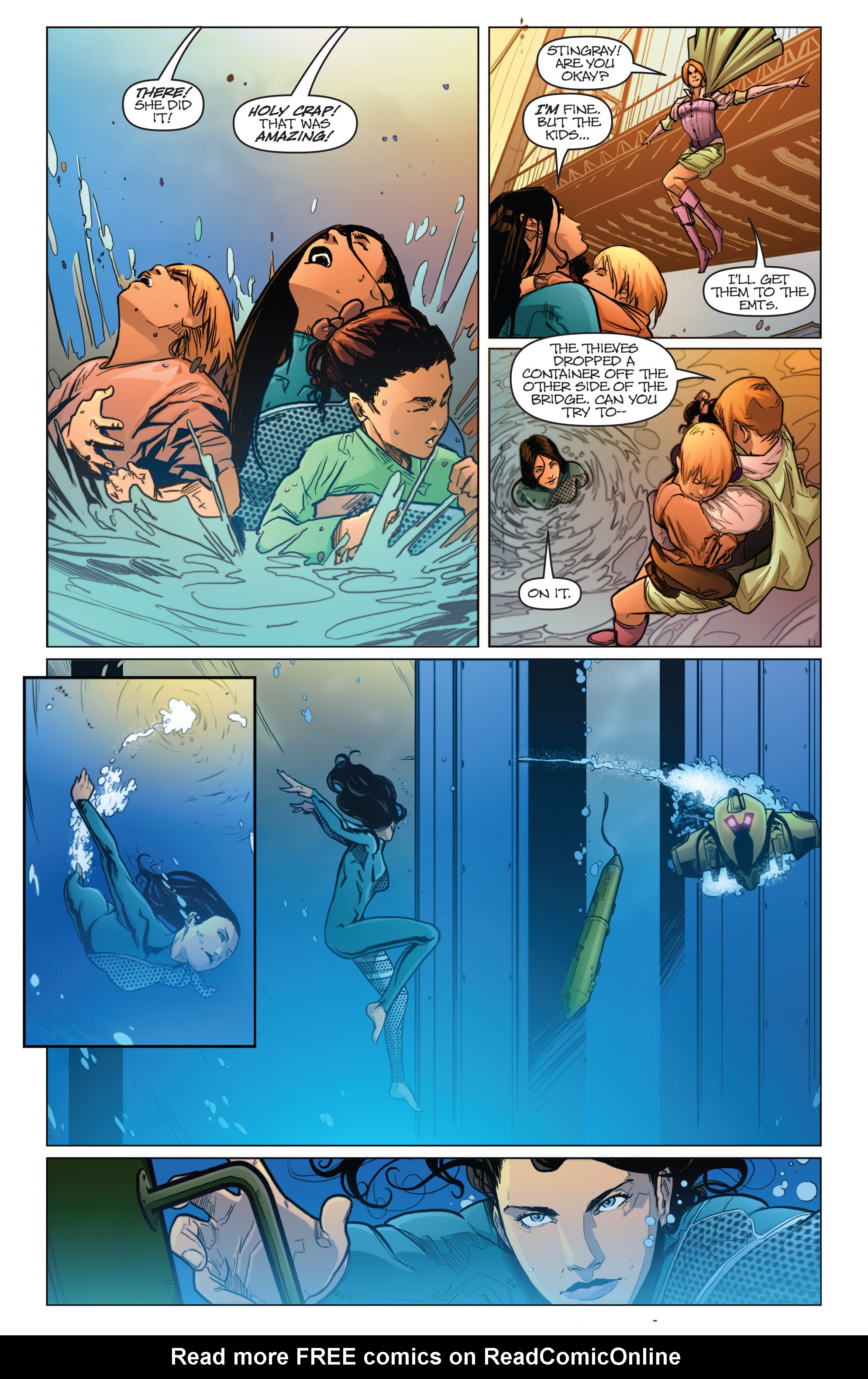 Read online Indestructible: Stingray One-Shot comic -  Issue # Full - 19