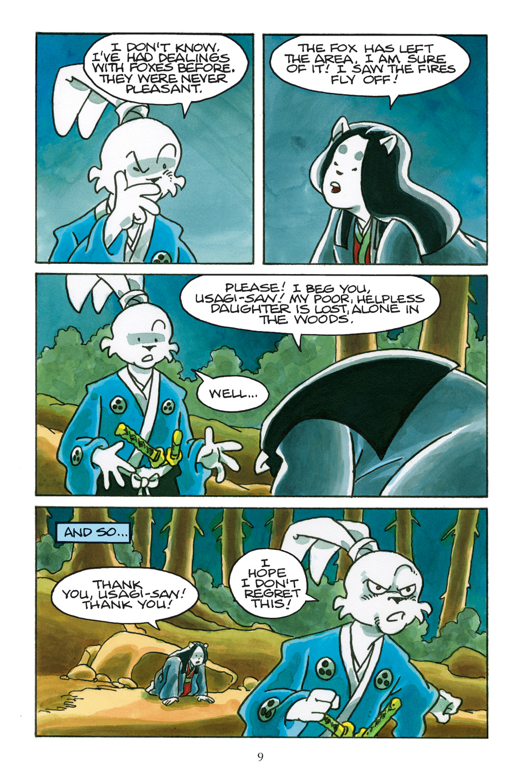 Read online Usagi Yojimbo: Yokai comic -  Issue # Full - 10