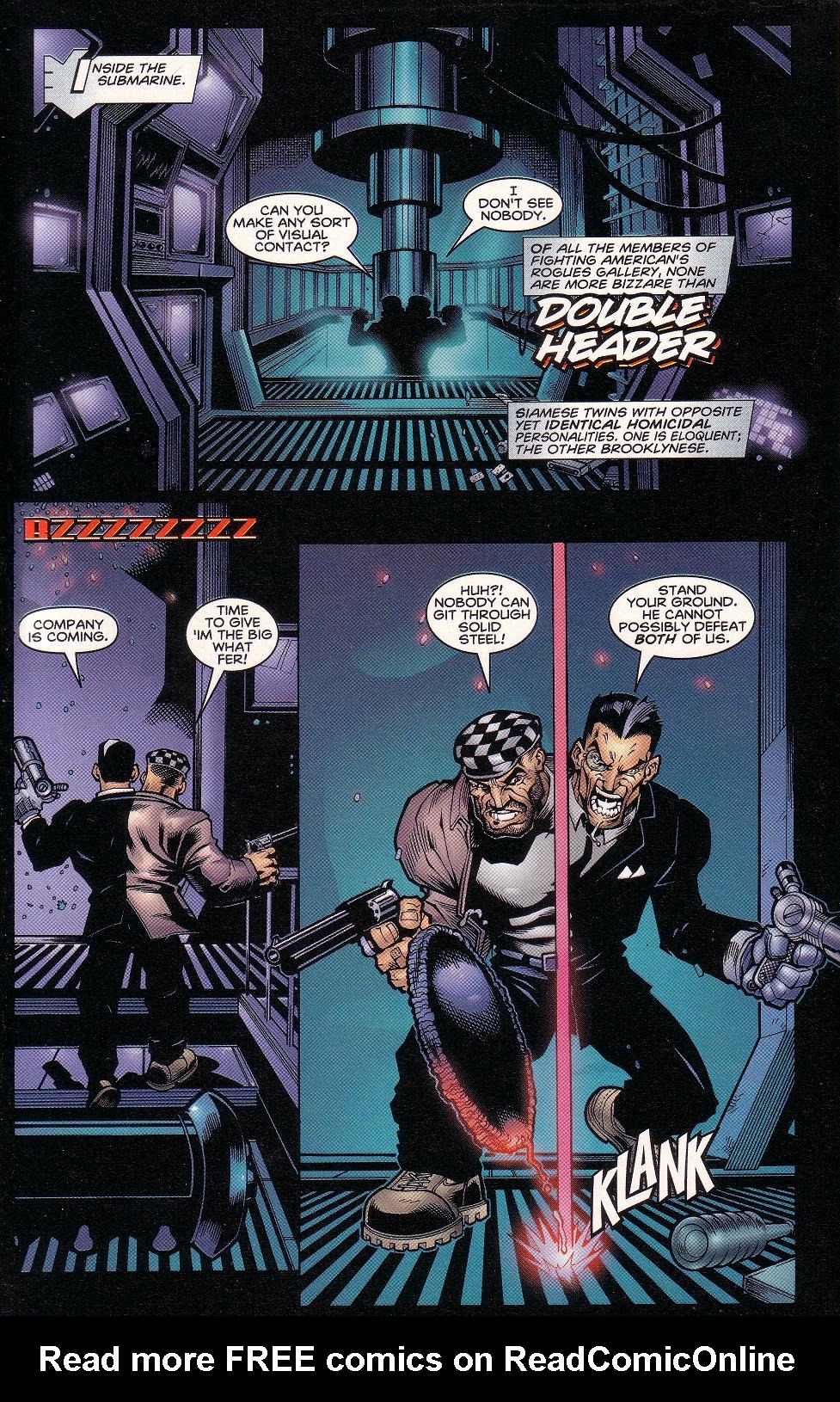 Read online Fighting American: Rules of the Game comic -  Issue #3 - 14